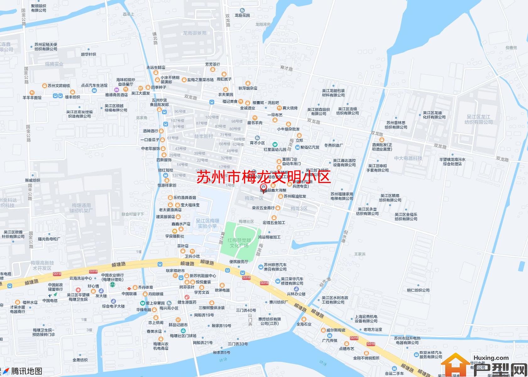 梅龙文明小区小区 - 户型网
