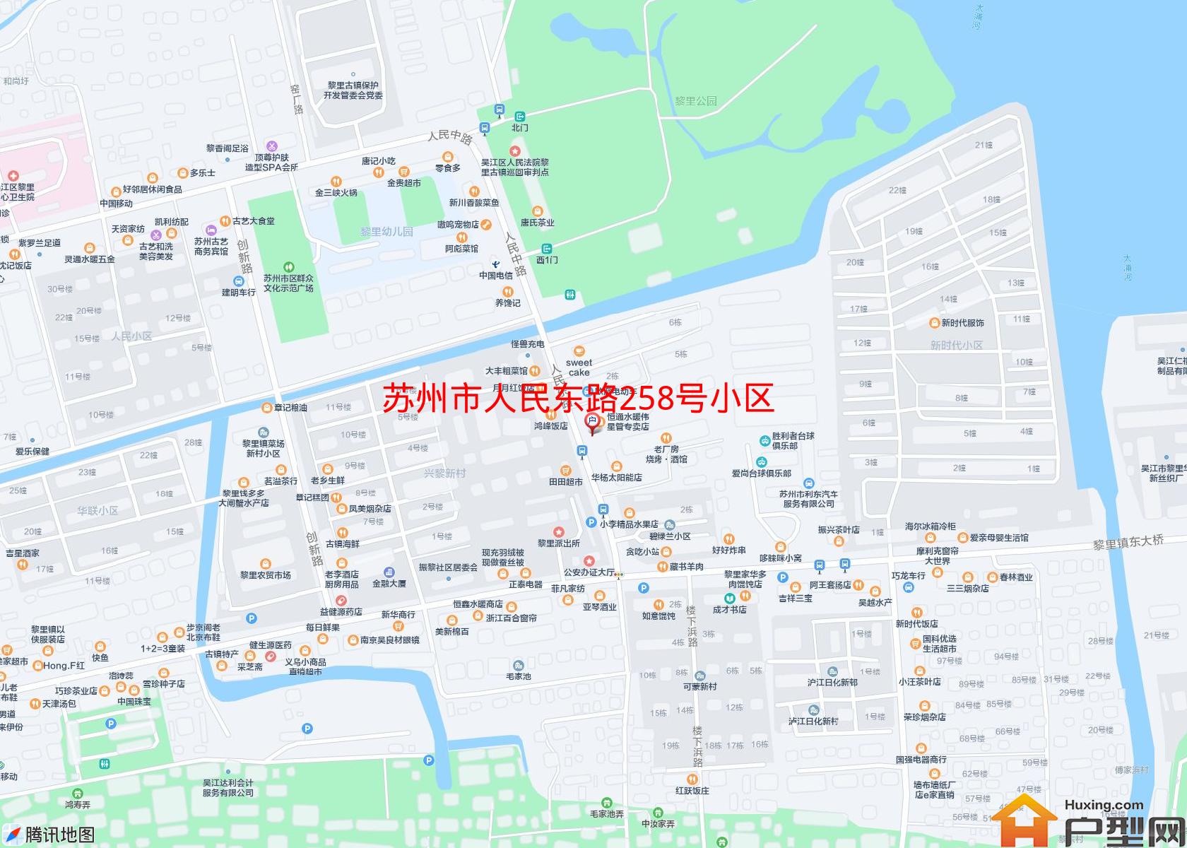 人民东路258号小区小区 - 户型网