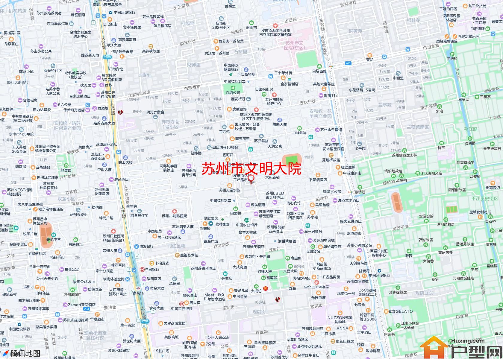 文明大院小区 - 户型网