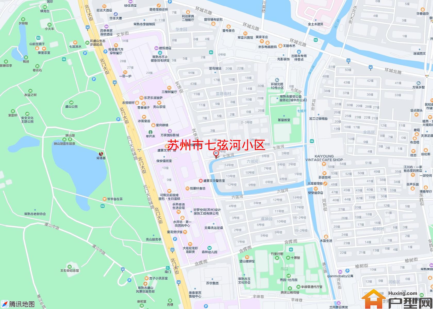 七弦河小区小区 - 户型网