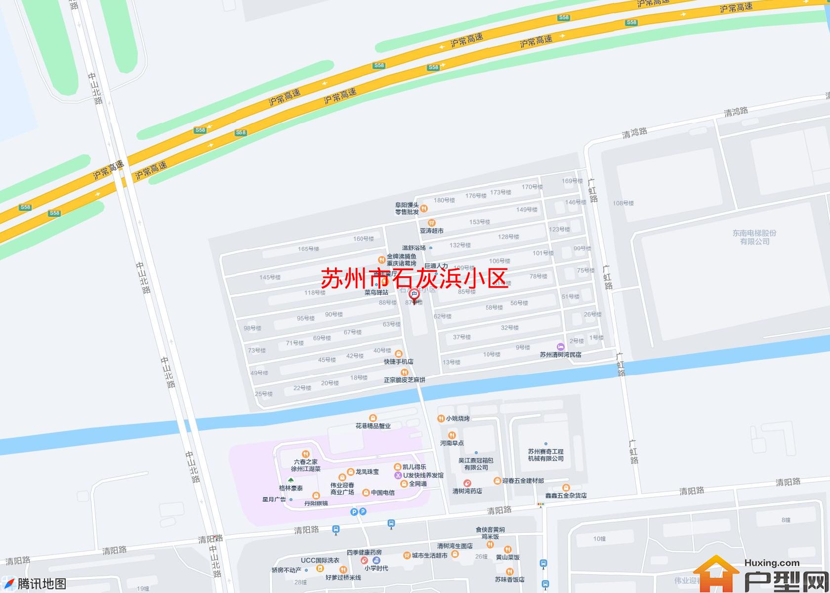 石灰浜小区小区 - 户型网