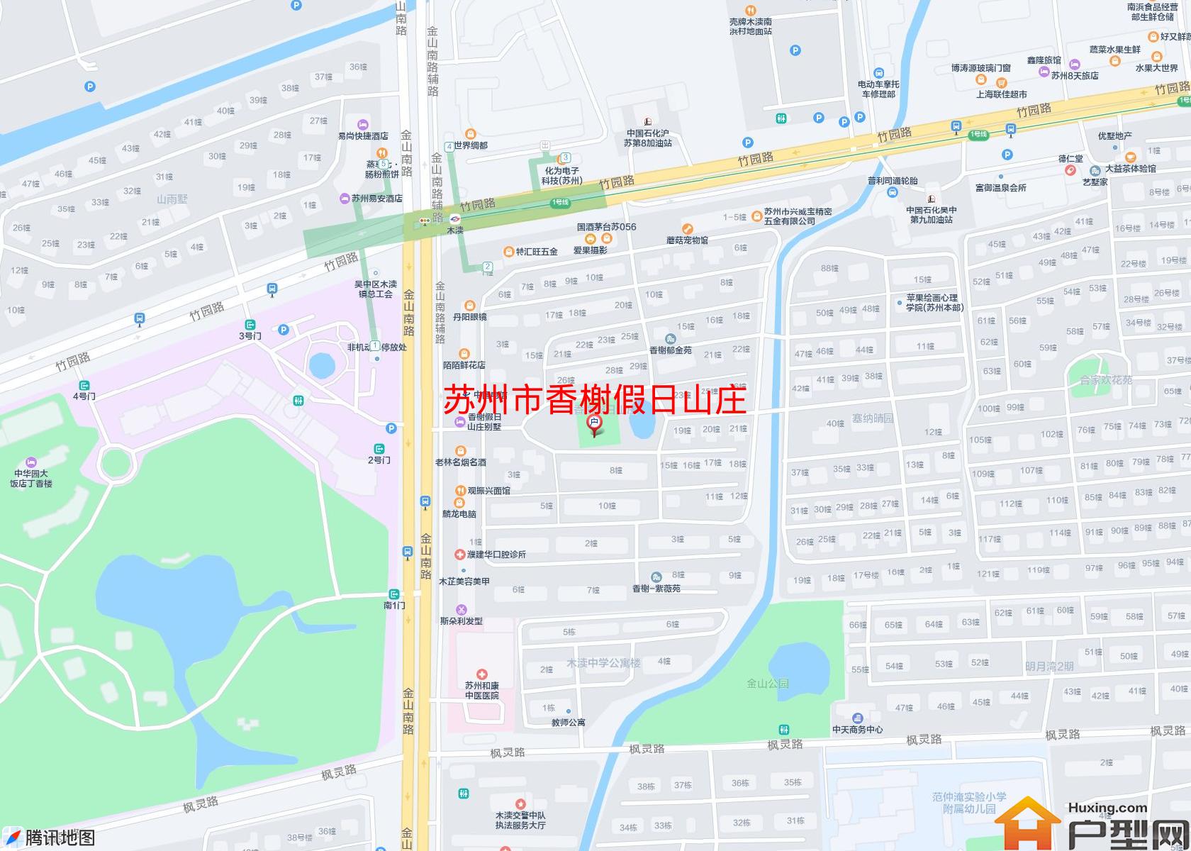 香榭假日山庄小区 - 户型网