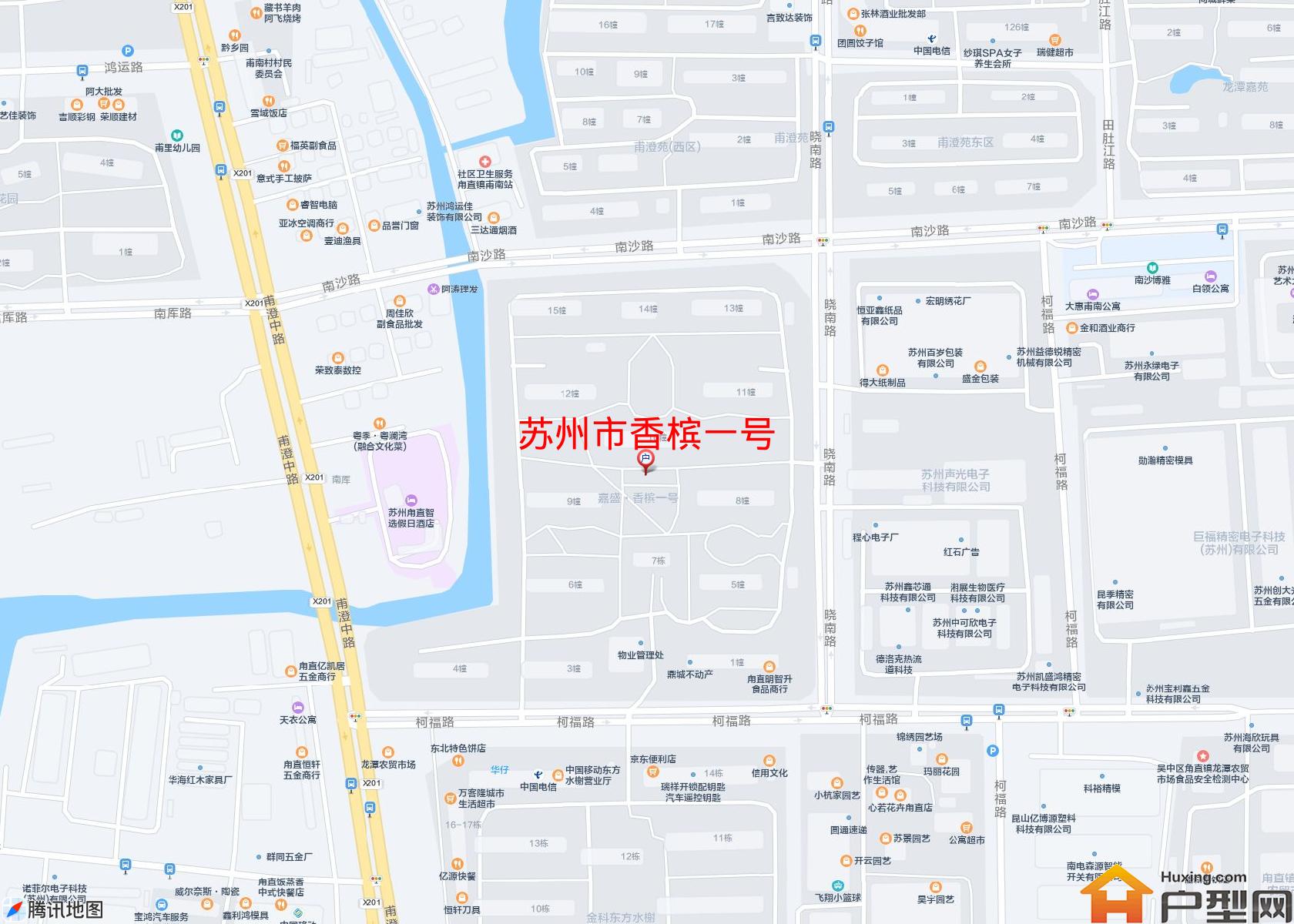 香槟一号小区 - 户型网