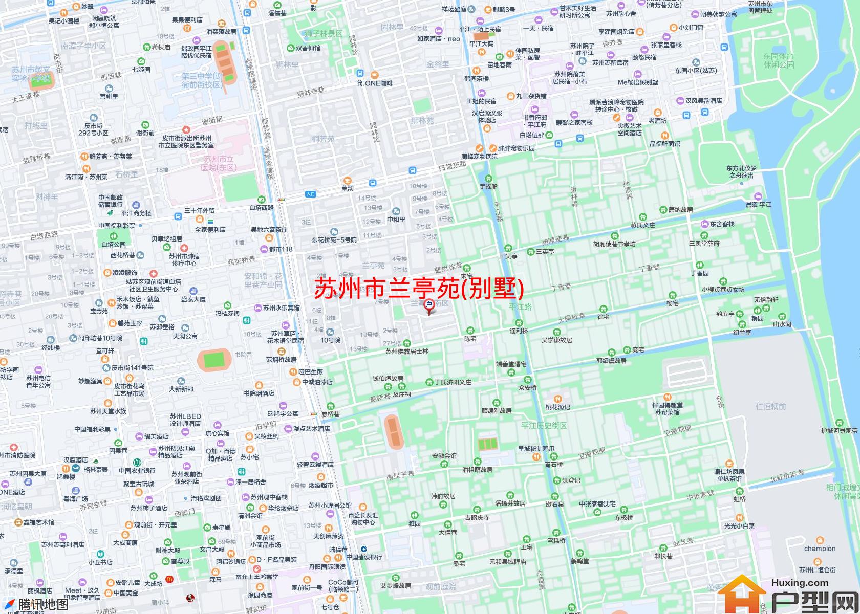 兰亭苑(别墅)小区 - 户型网