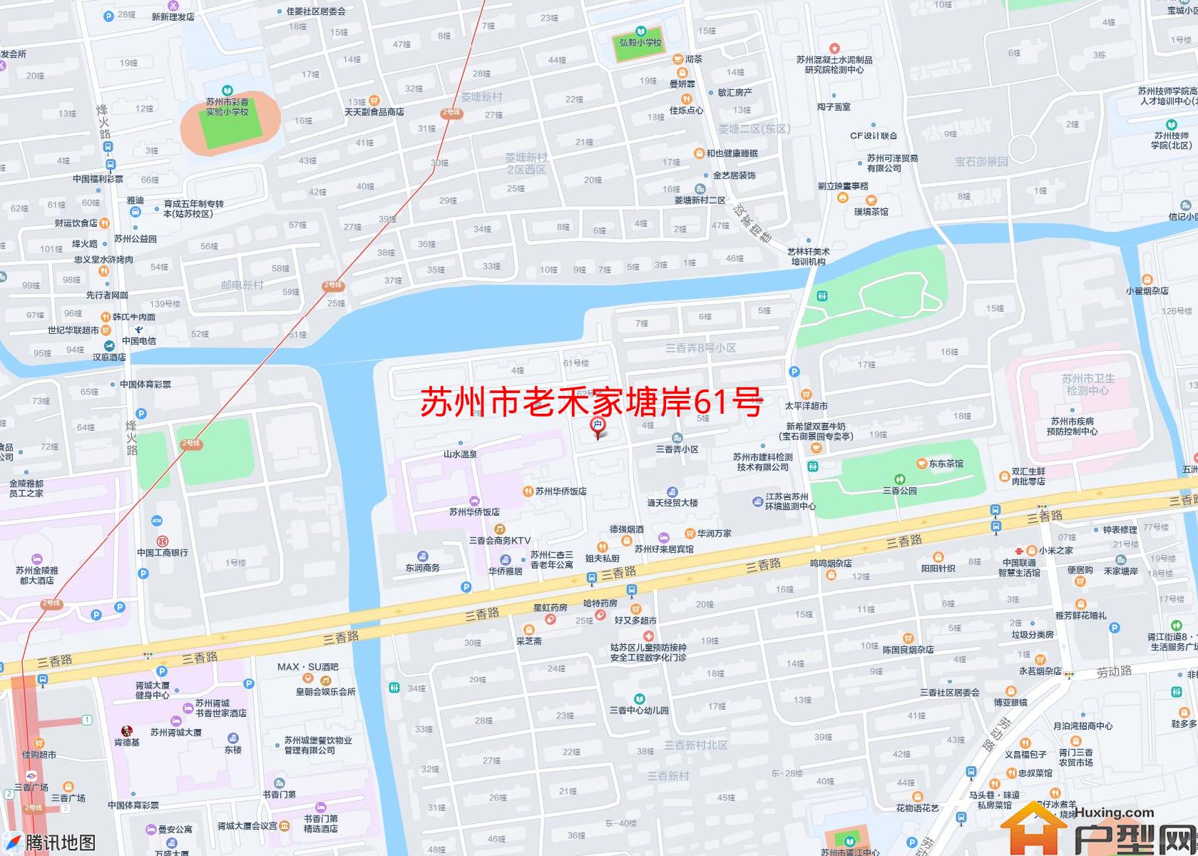 老禾家塘岸61号小区 - 户型网