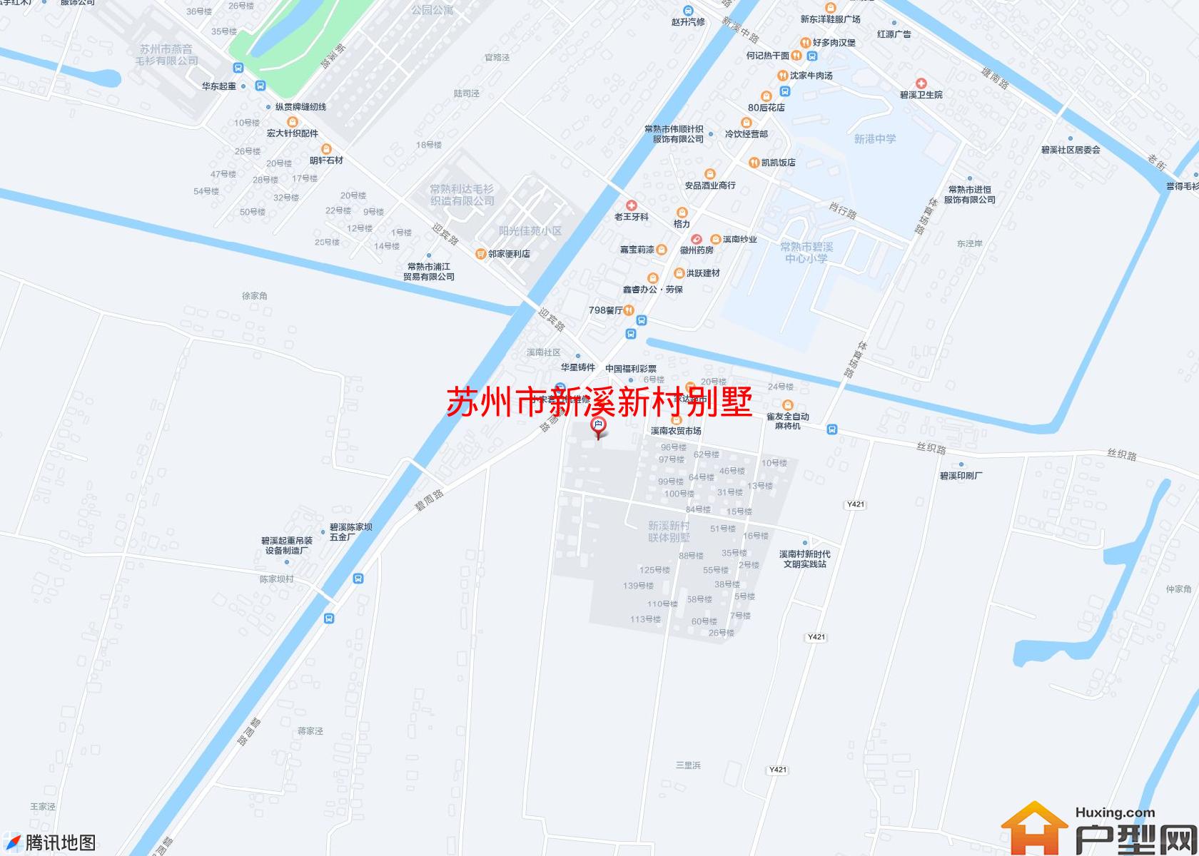 新溪新村别墅小区 - 户型网
