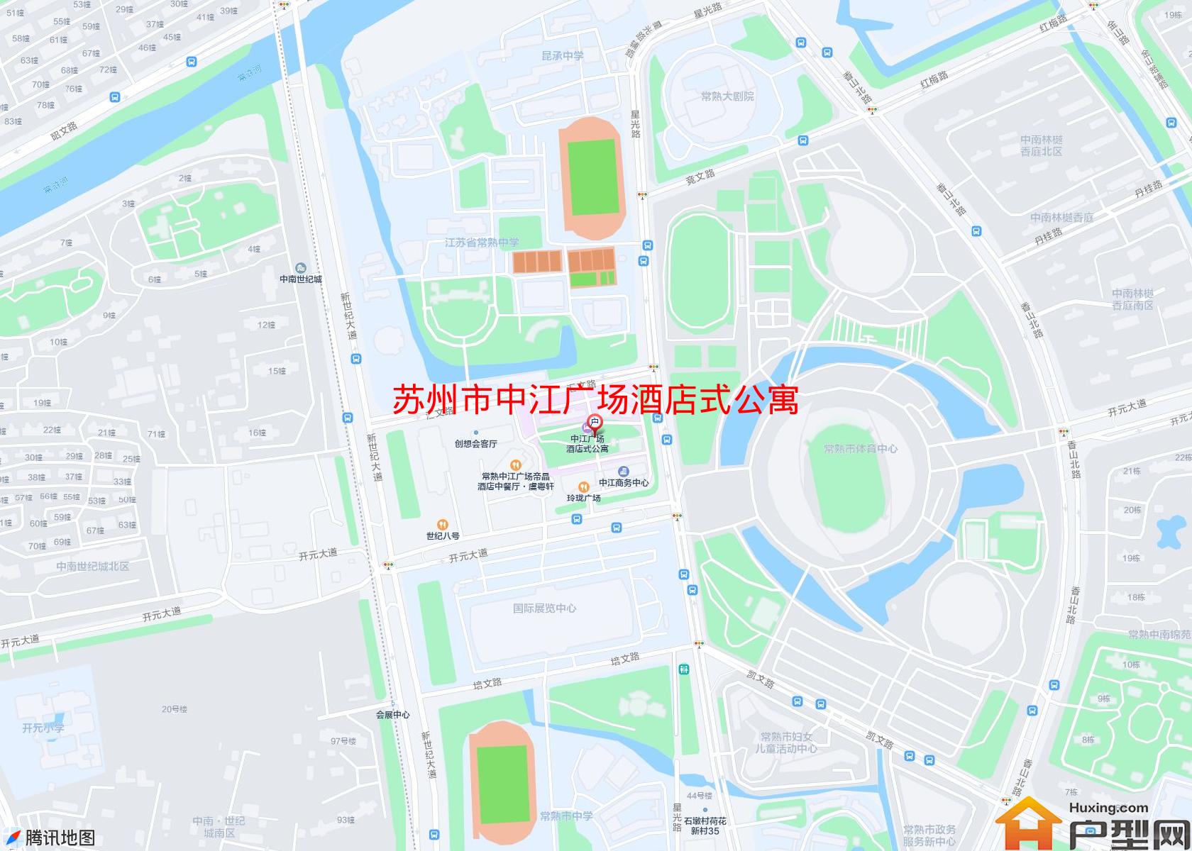 中江广场酒店式公寓小区 - 户型网