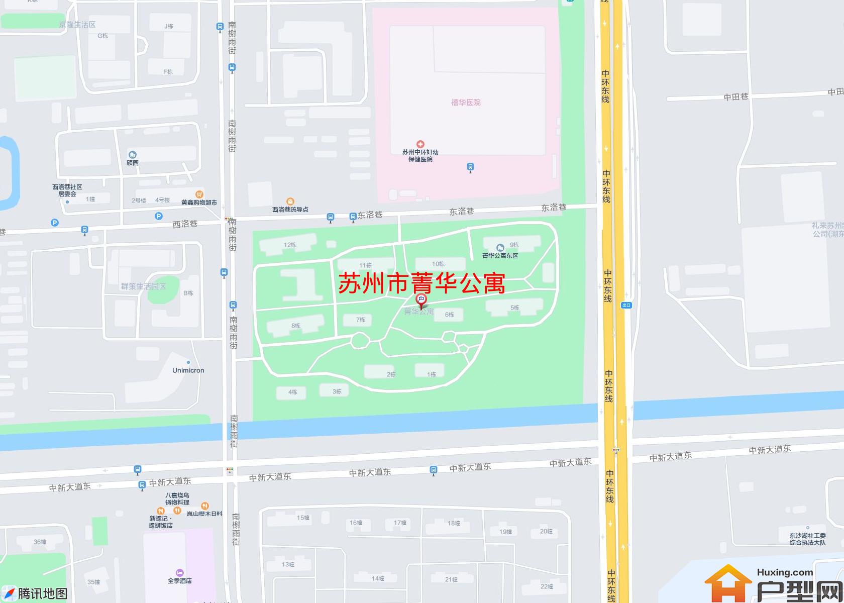 菁华公寓小区 - 户型网