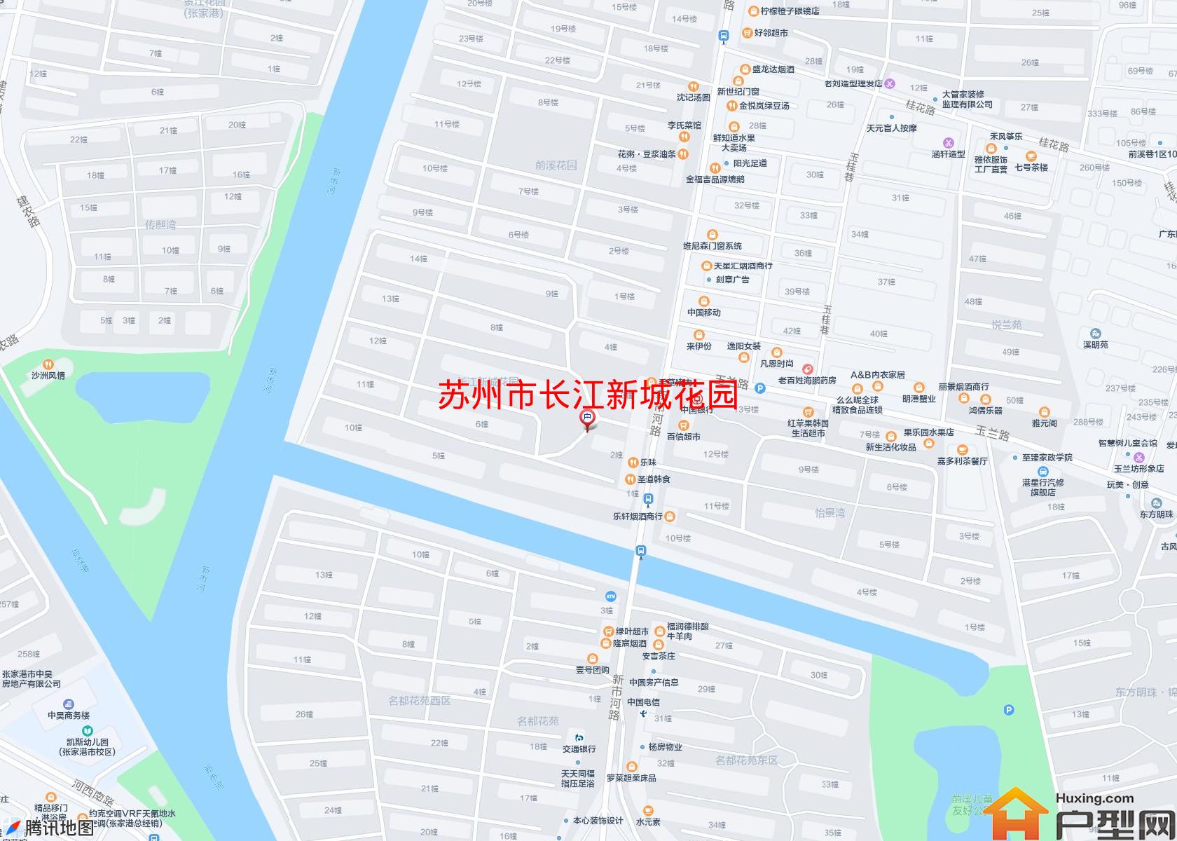 长江新城花园小区 - 户型网