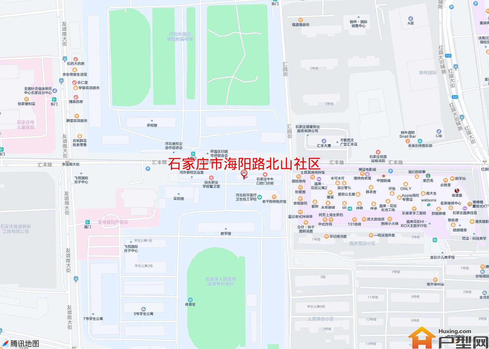 海阳路北山社区小区 - 户型网