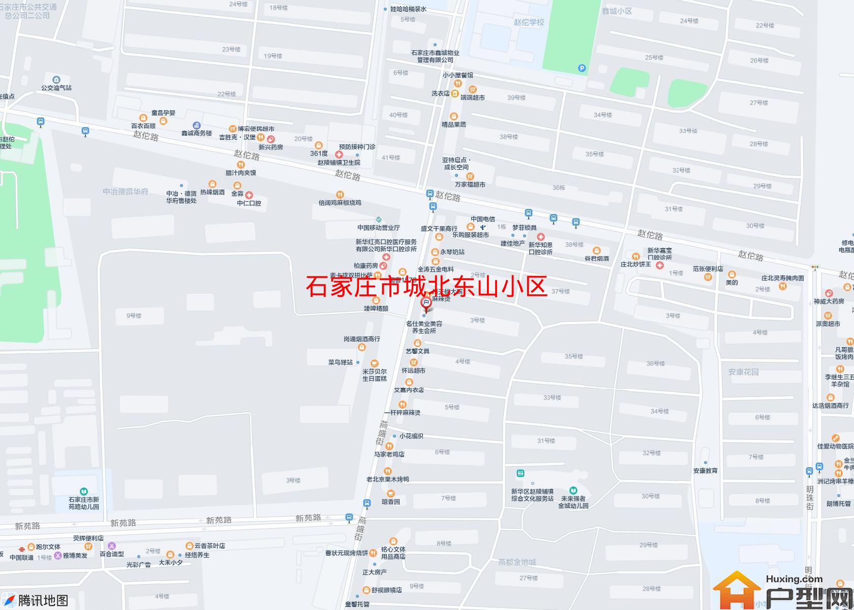 城北东山小区小区 - 户型网