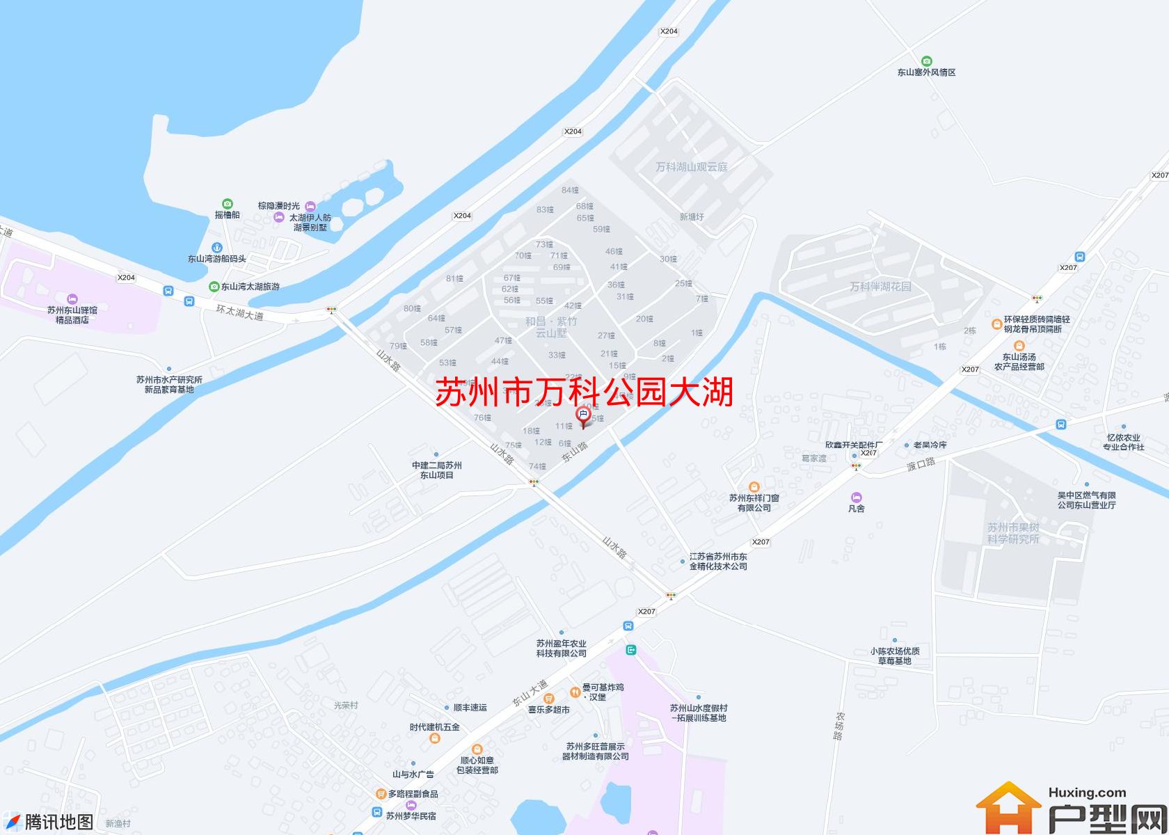 万科公园大湖小区 - 户型网