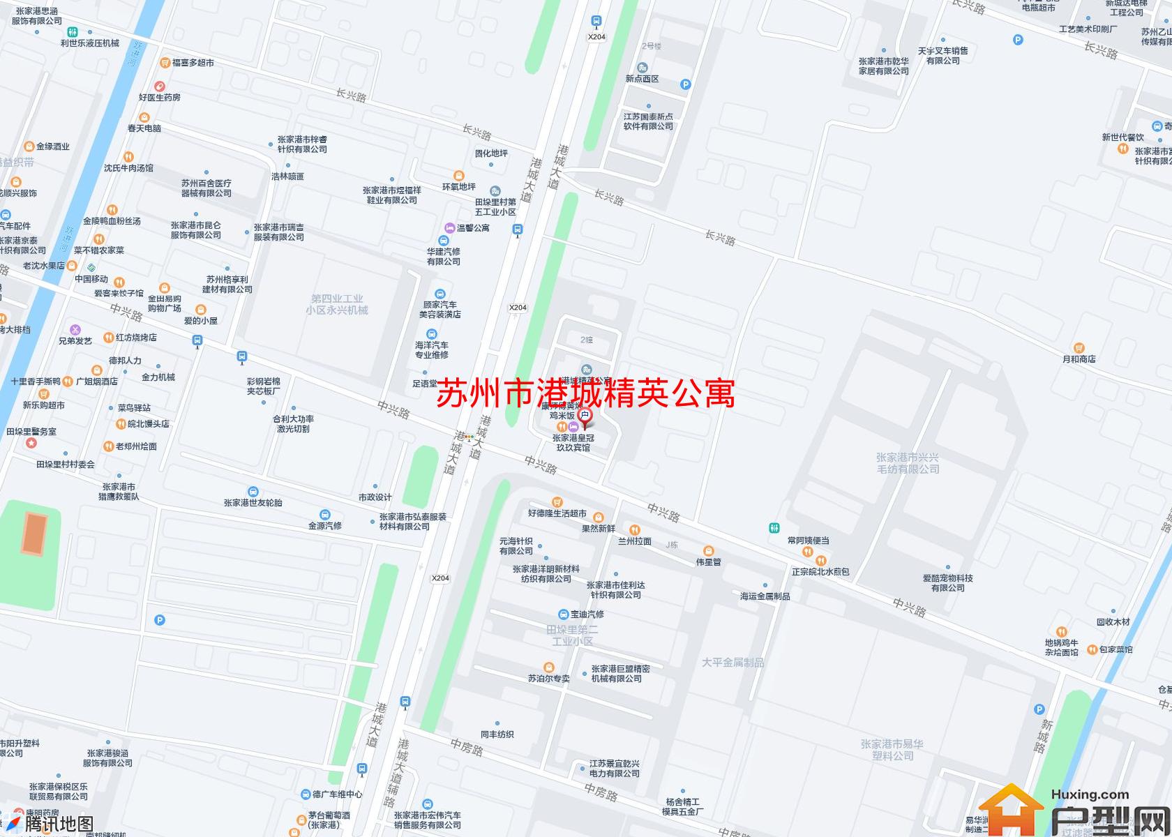 港城精英公寓小区 - 户型网