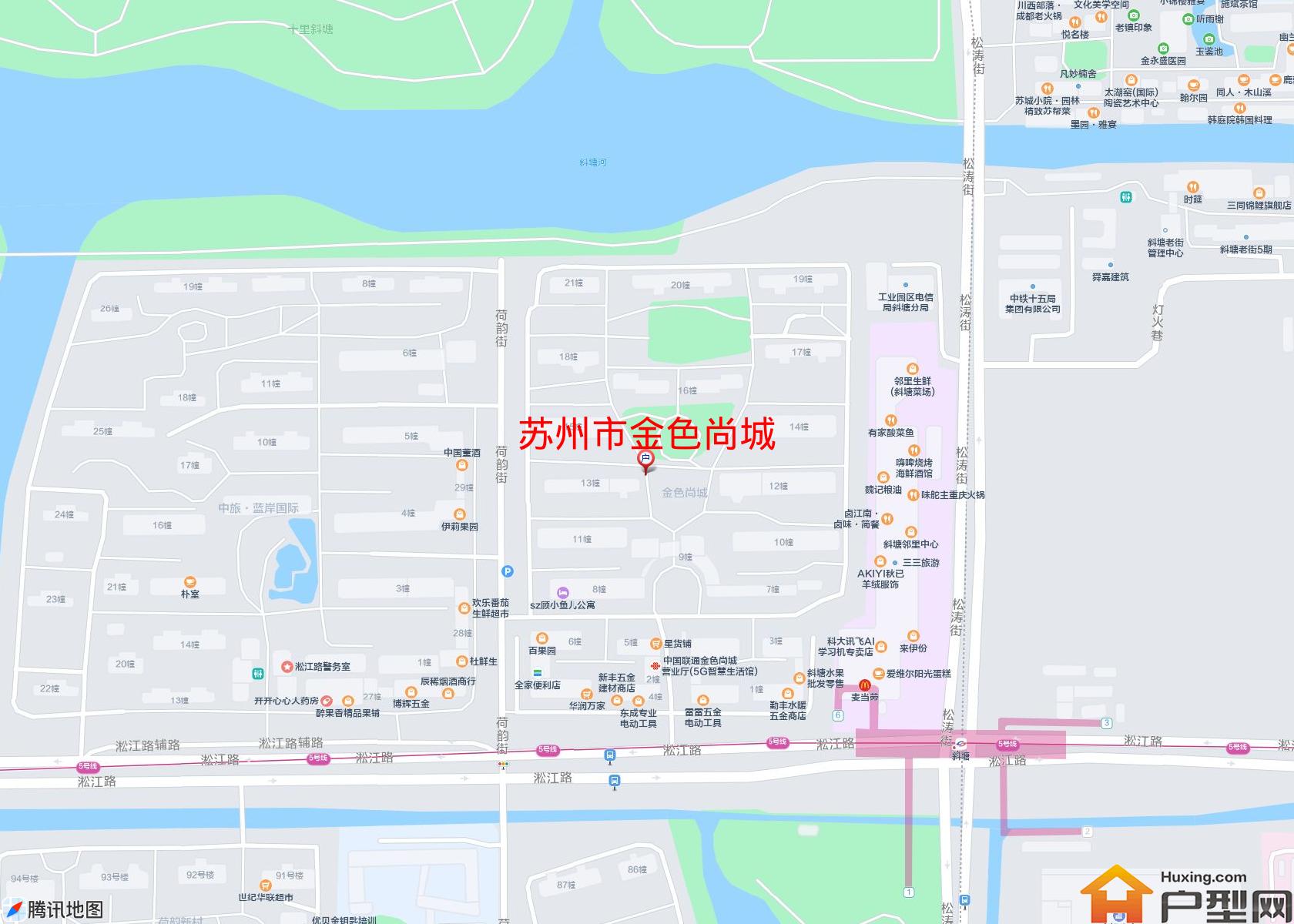 金色尚城小区 - 户型网