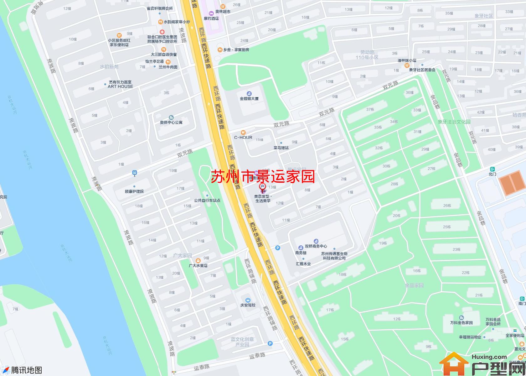 景运家园小区 - 户型网