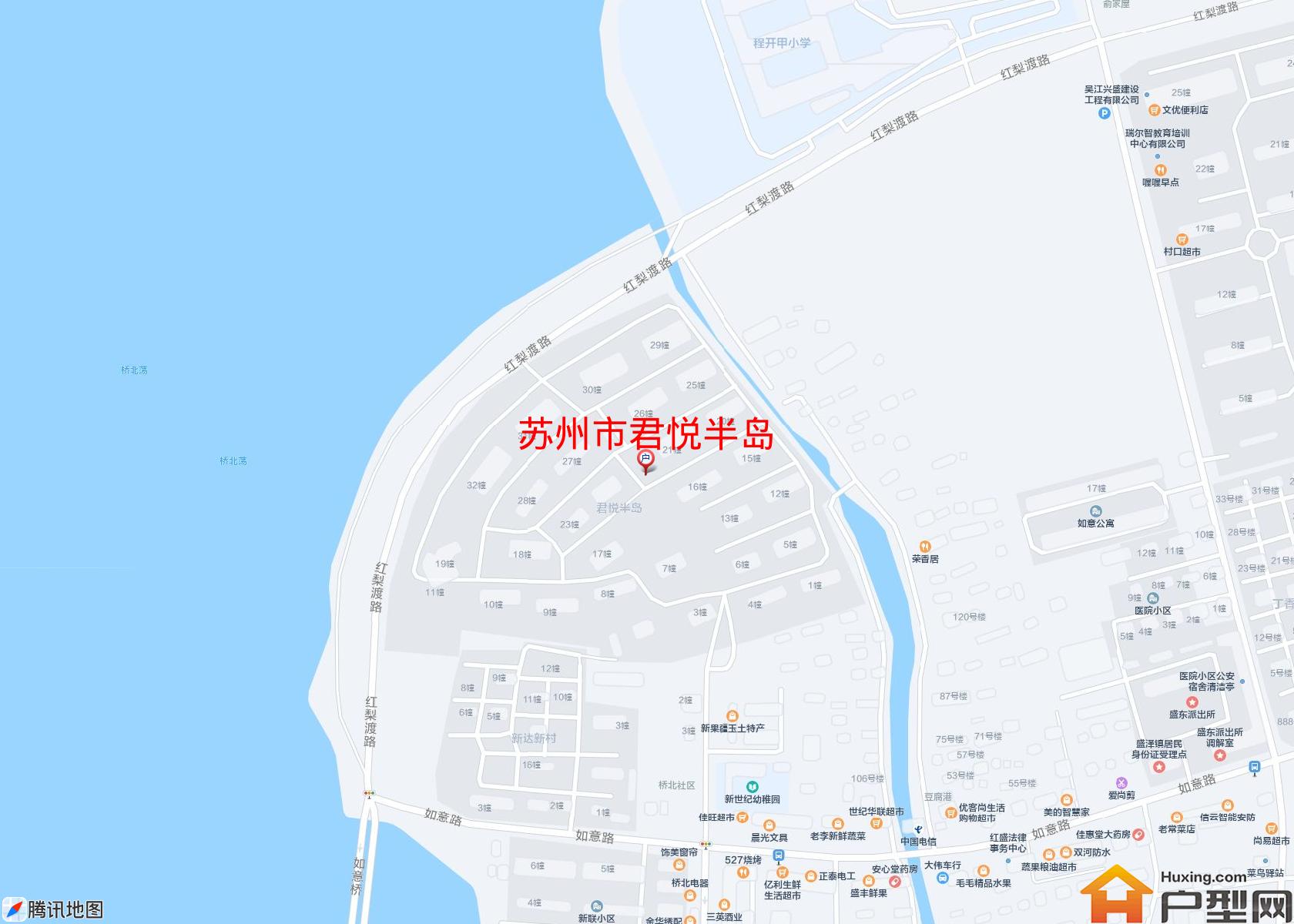 君悦半岛小区 - 户型网