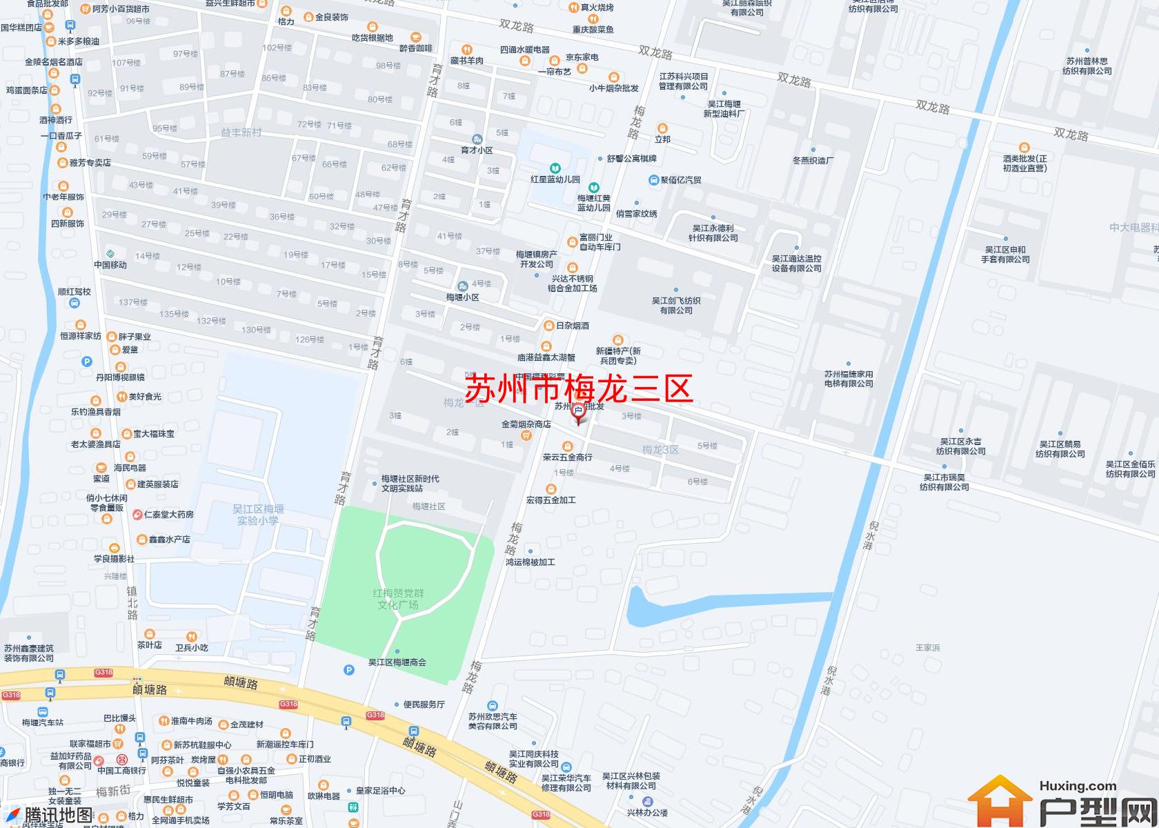 梅龙三区小区 - 户型网