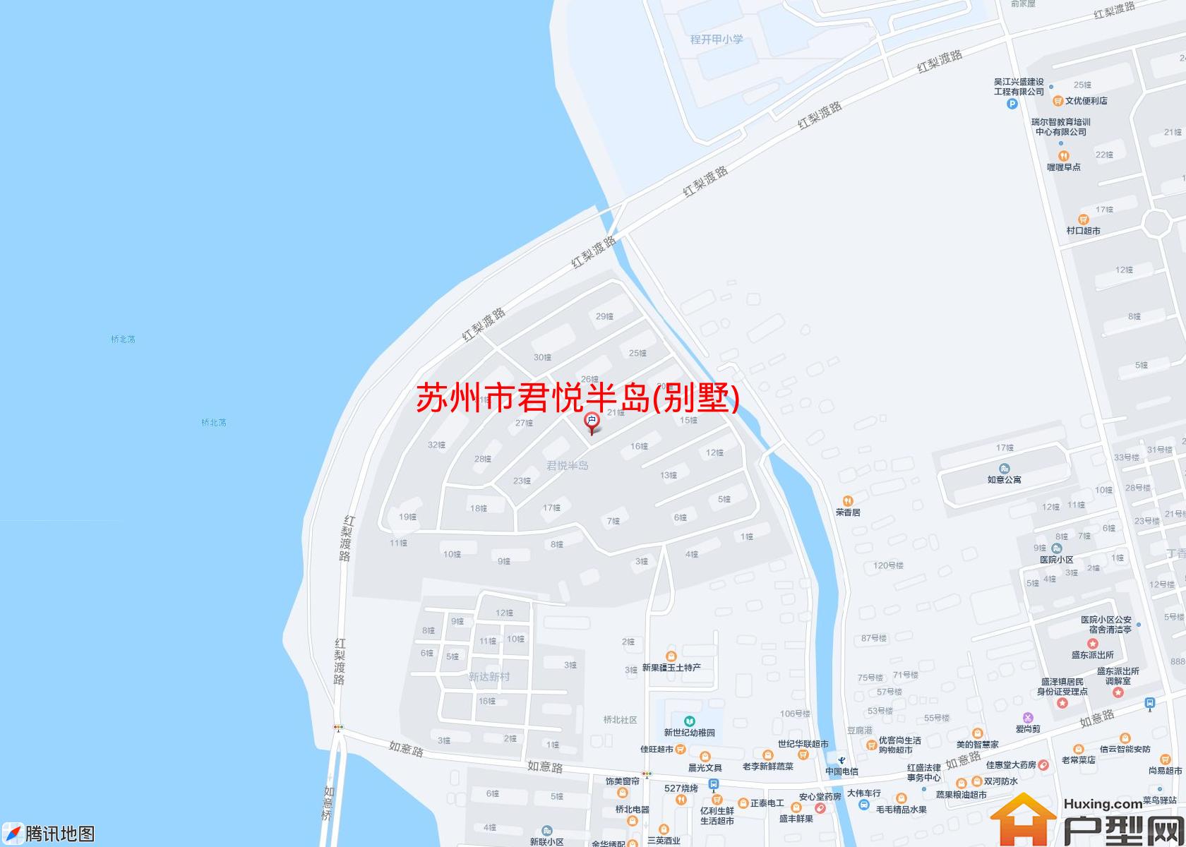 君悦半岛(别墅)小区 - 户型网