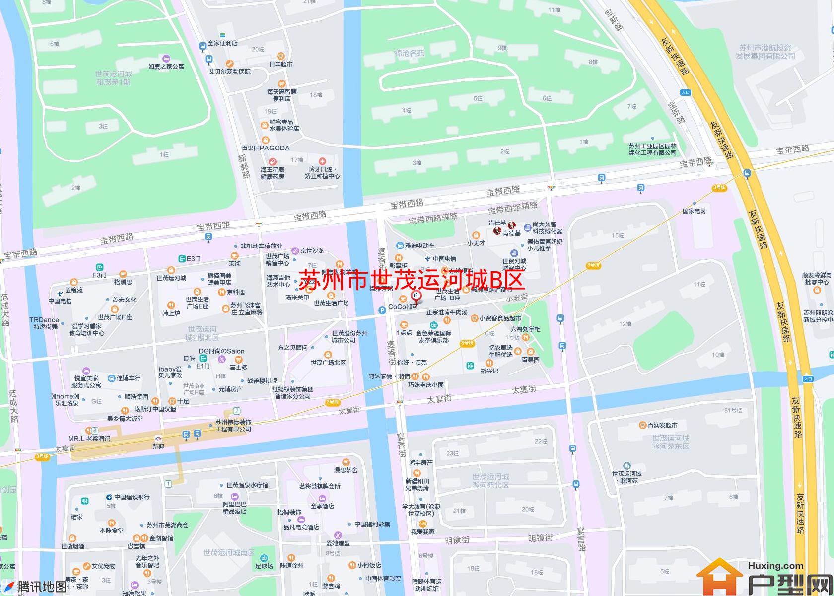 世茂运河城B区小区 - 户型网 世茂运河城B区小区 - 户型网