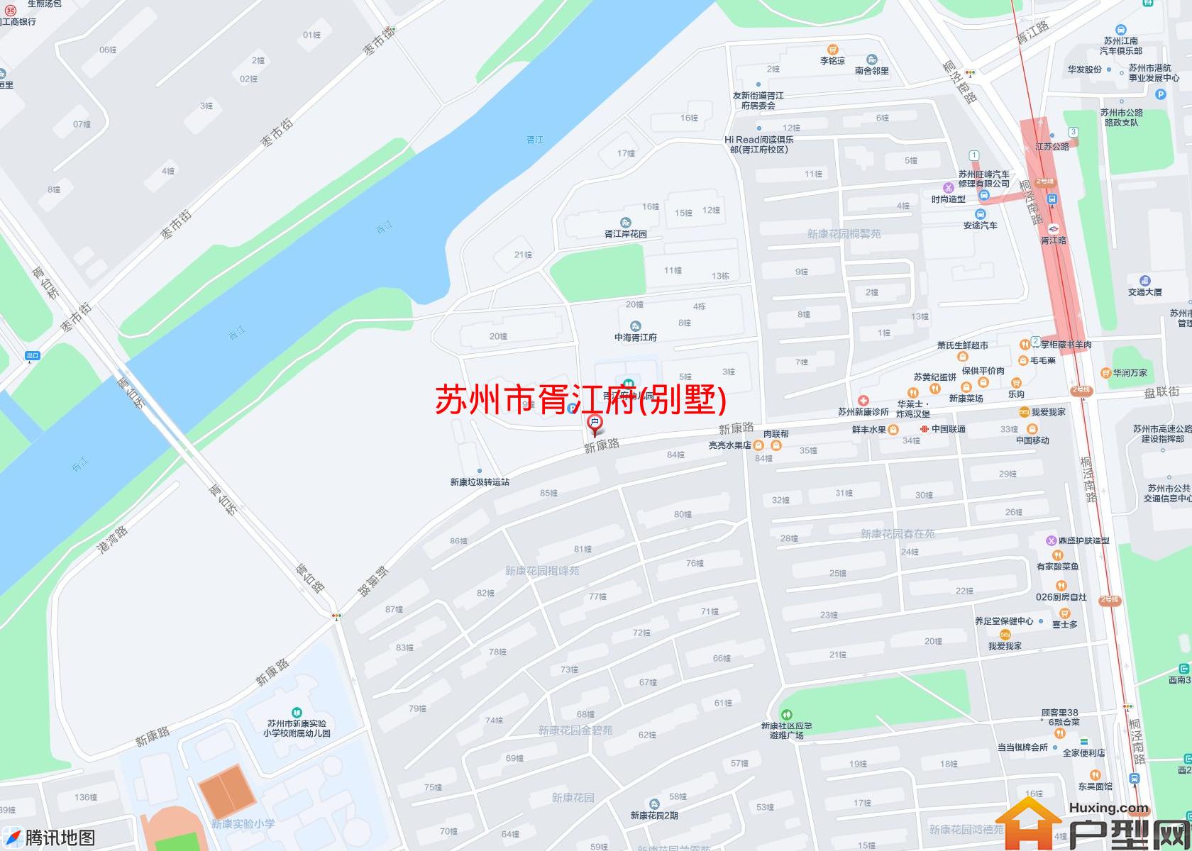 胥江府(别墅)小区 - 户型网