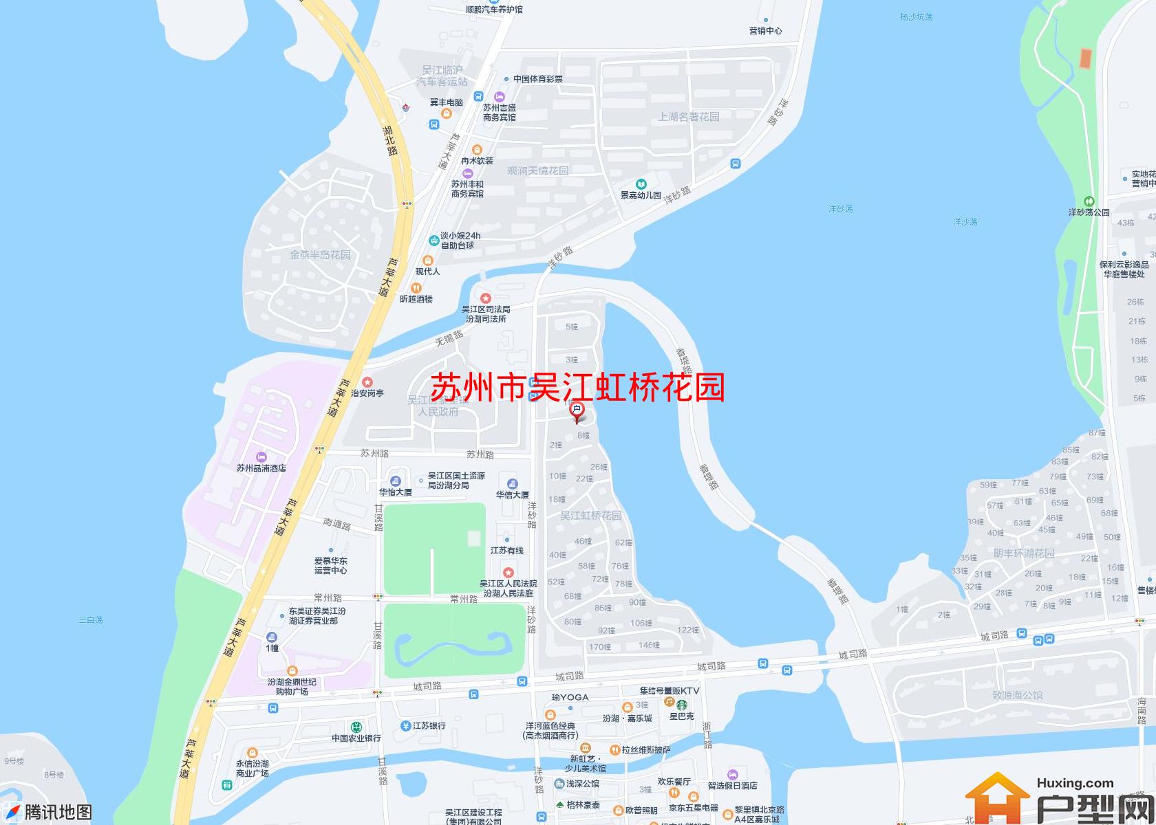 吴江虹桥花园小区 - 户型网