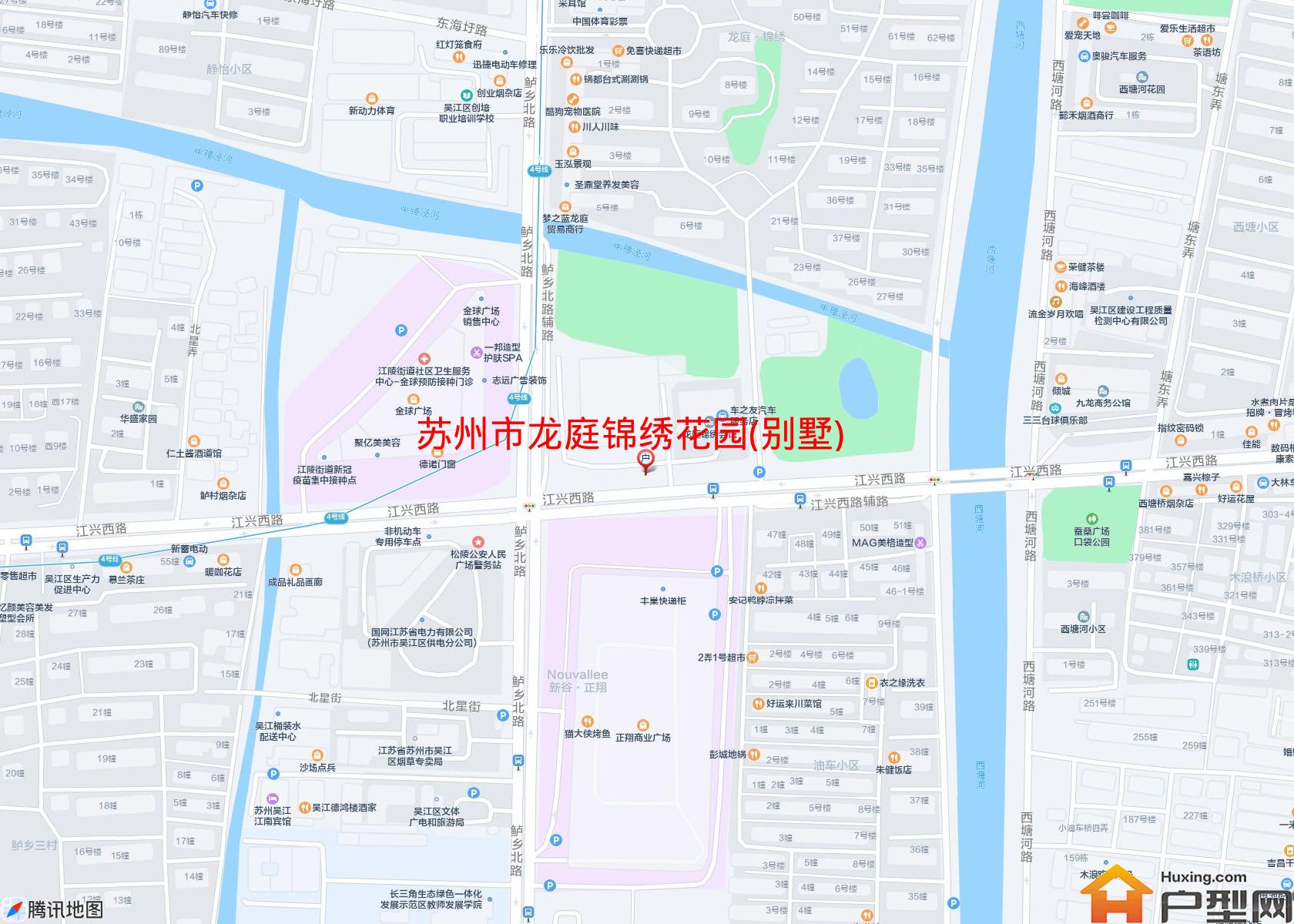 龙庭锦绣花园(别墅)小区 - 户型网