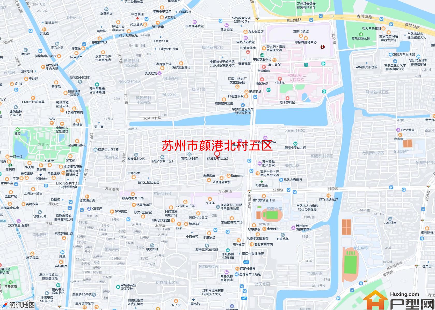 颜港北村五区小区 - 户型网