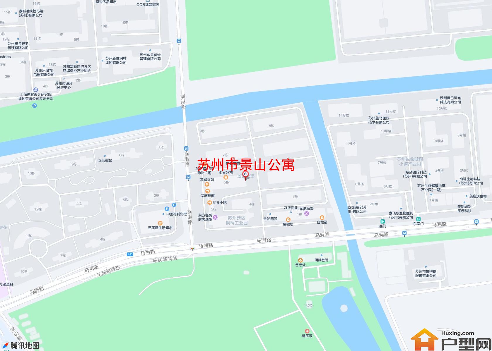 景山公寓小区 - 户型网