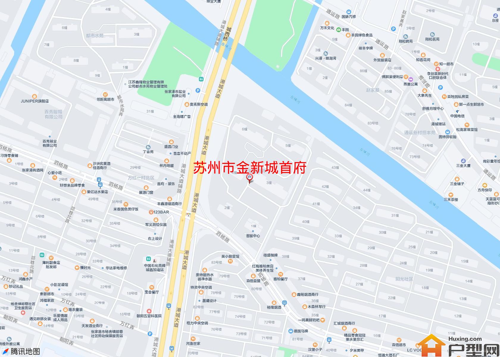 金新城首府小区 - 户型网