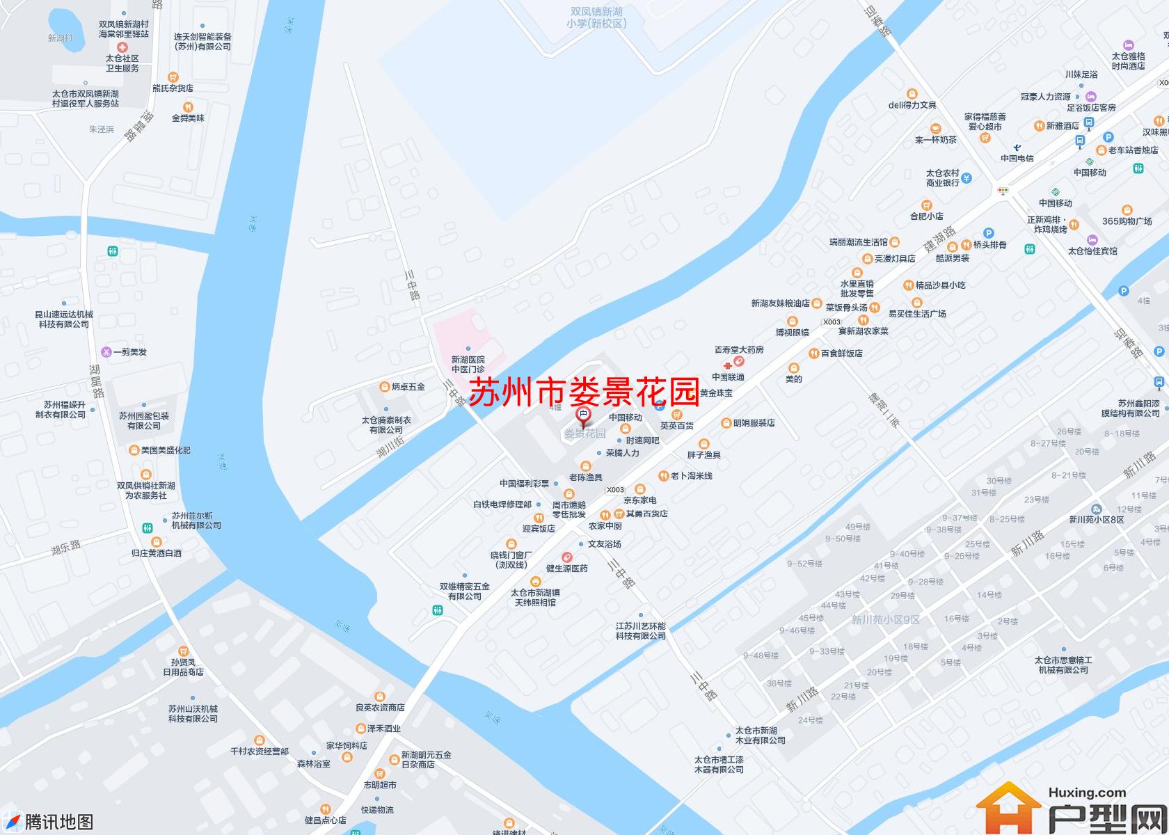 娄景花园小区 - 户型网