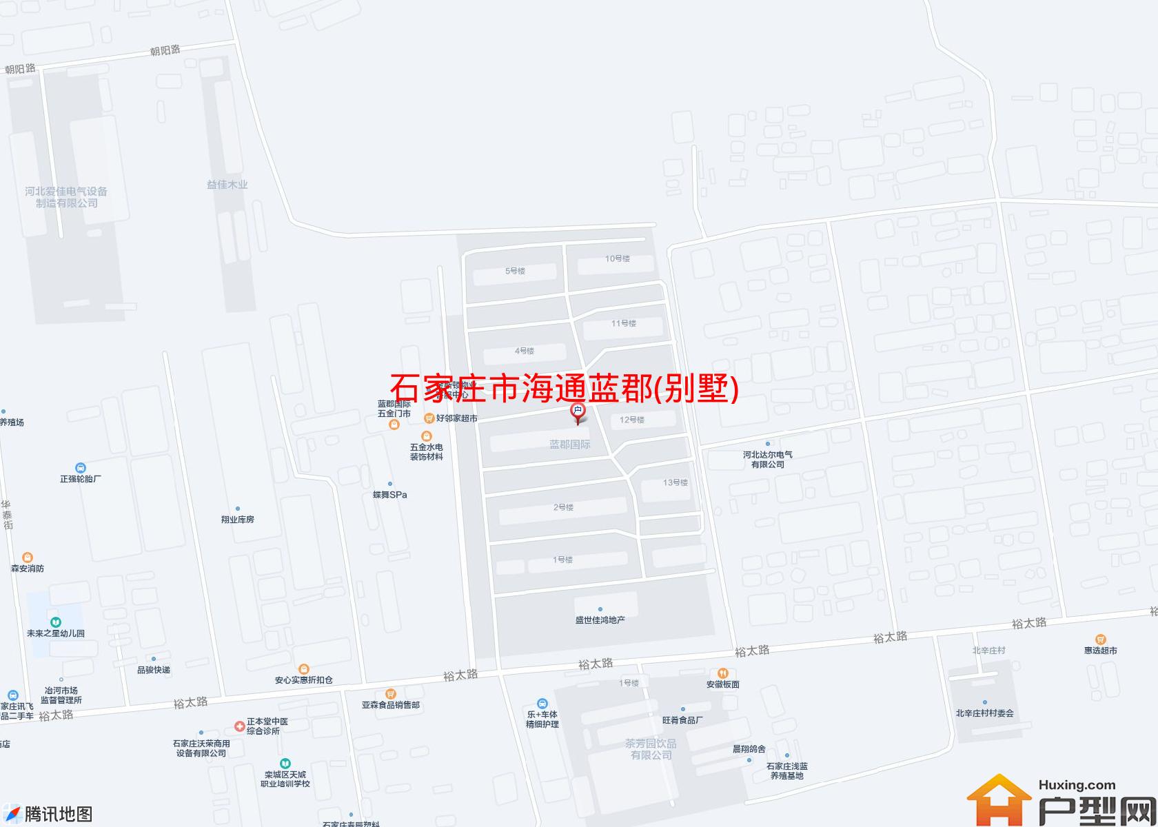 海通蓝郡(别墅)小区 - 户型网