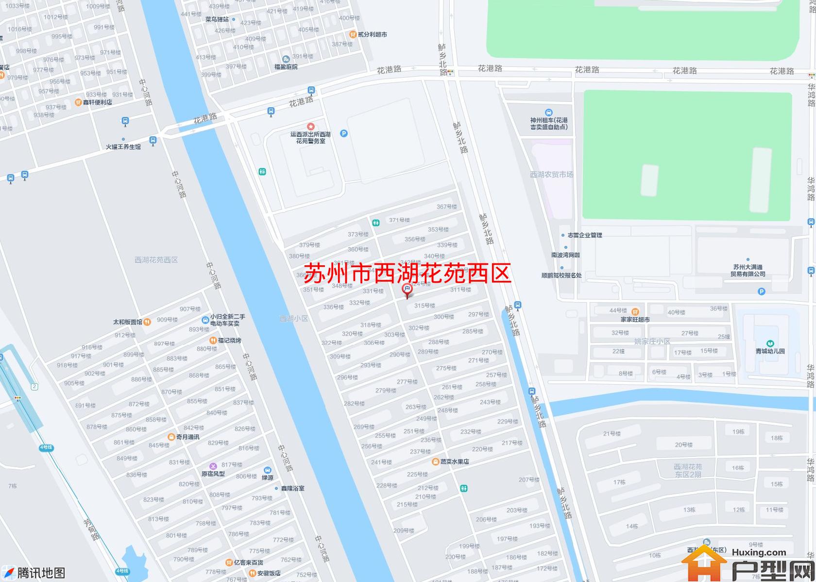 西湖花苑西区小区 - 户型网