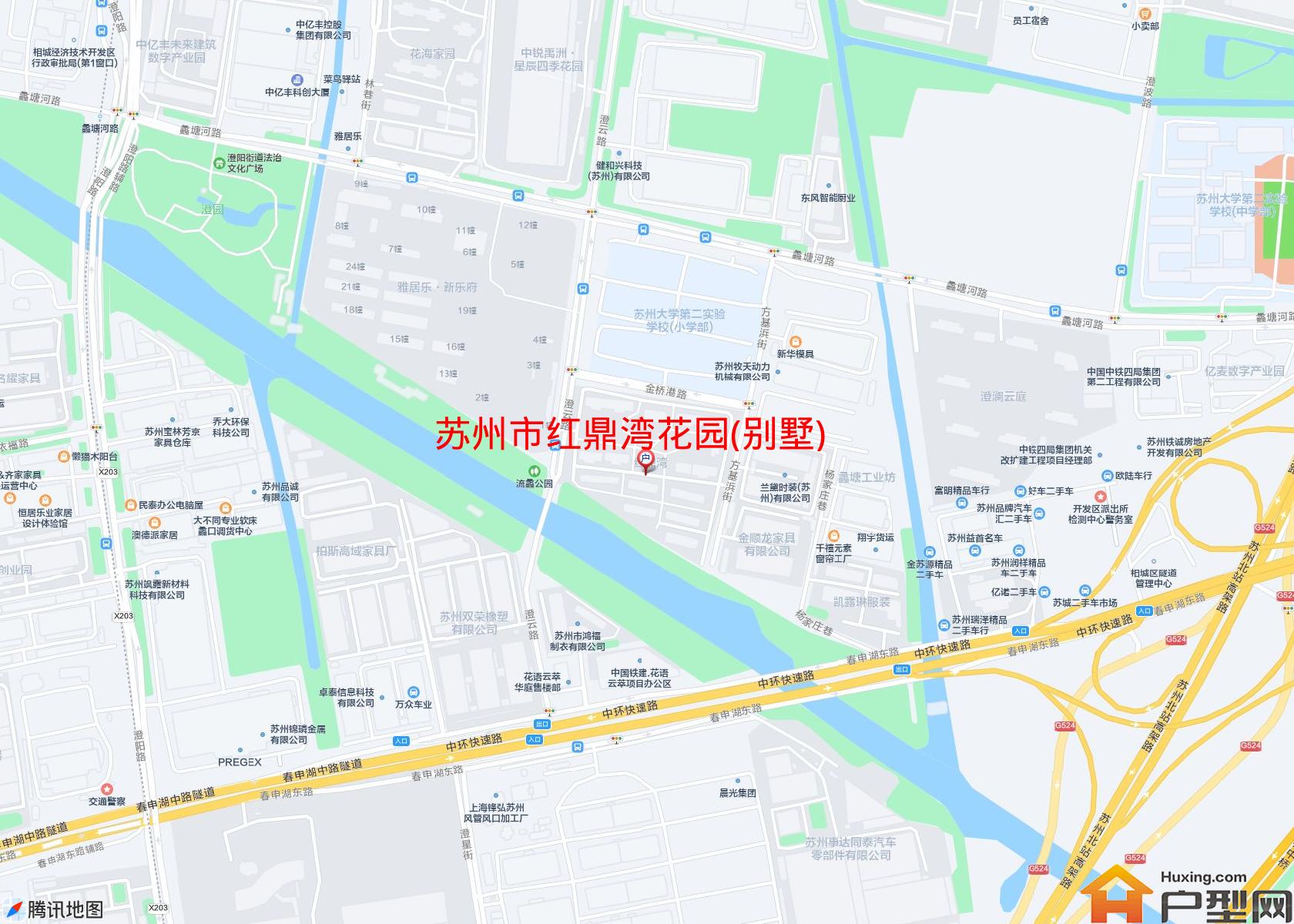 红鼎湾花园(别墅)小区 - 户型网