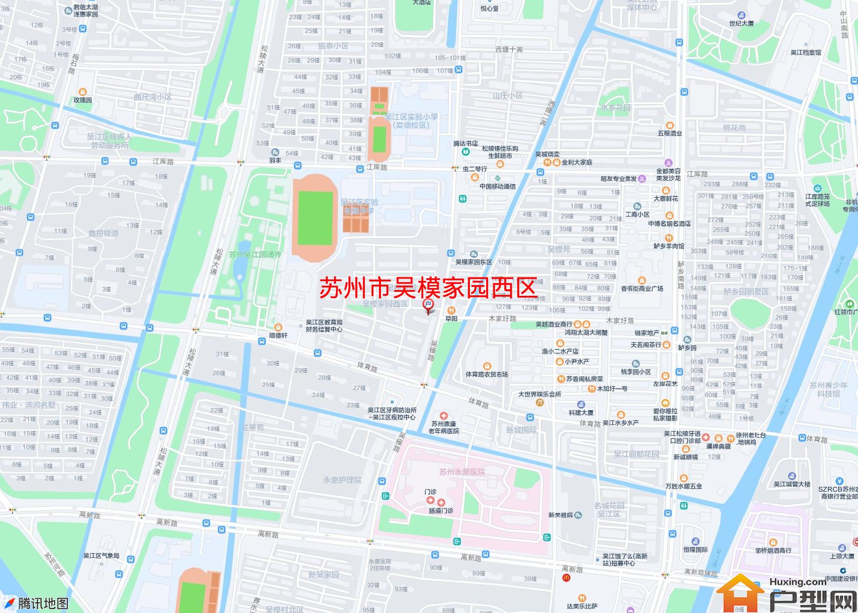 吴模家园西区小区 - 户型网