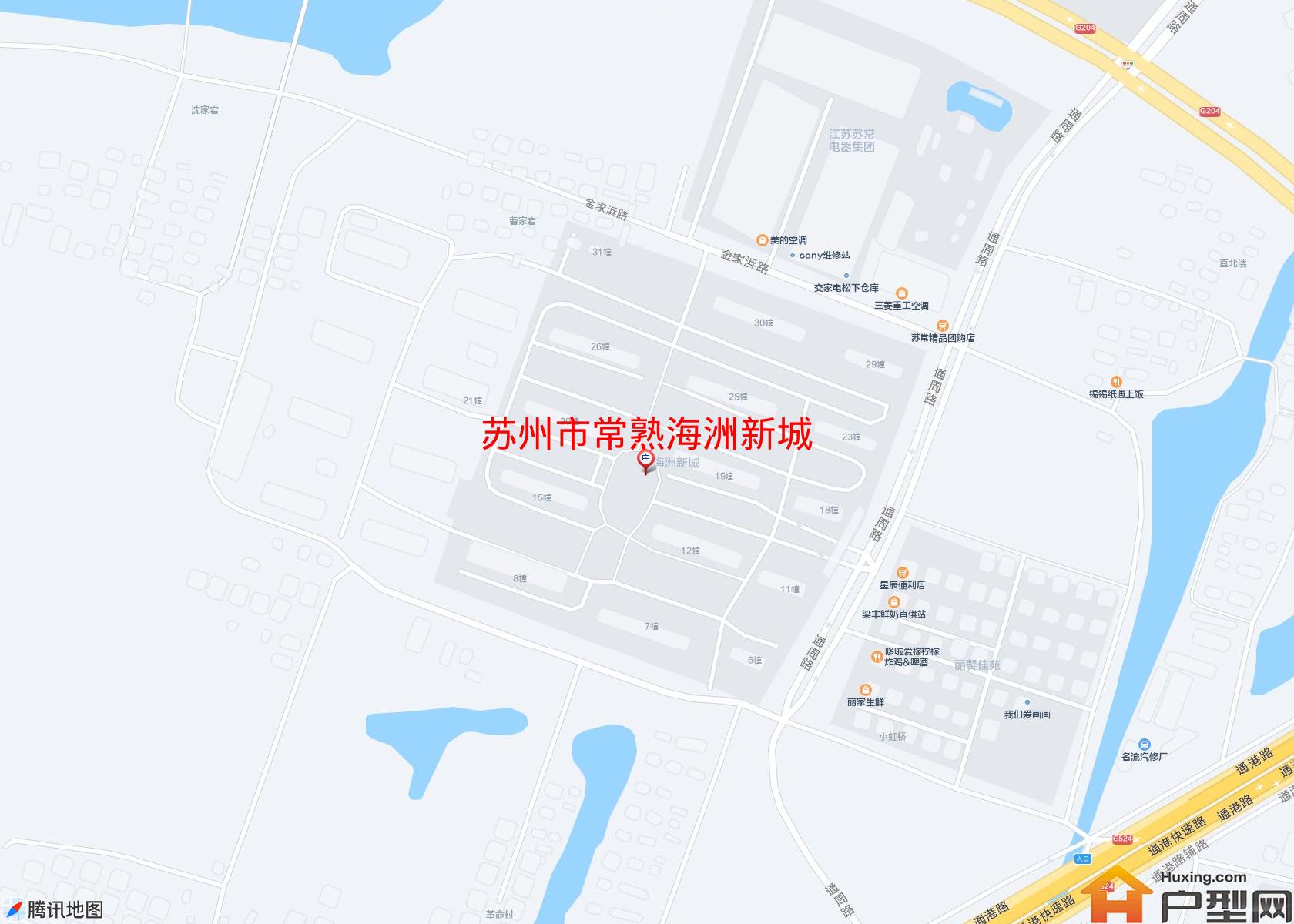 常熟海洲新城小区 - 户型网