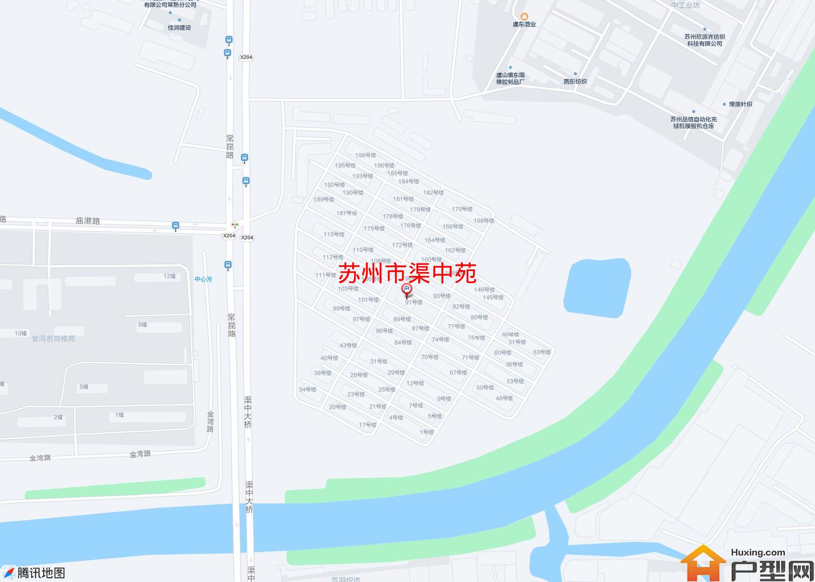 渠中苑小区 - 户型网