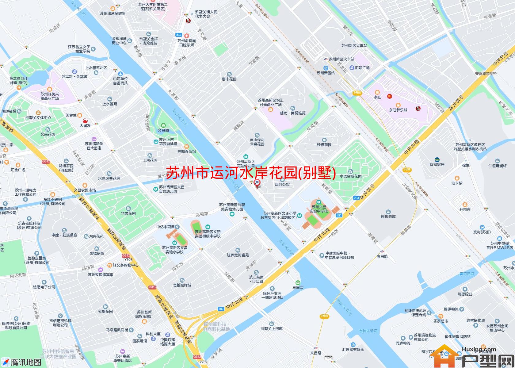 运河水岸花园(别墅)小区 - 户型网