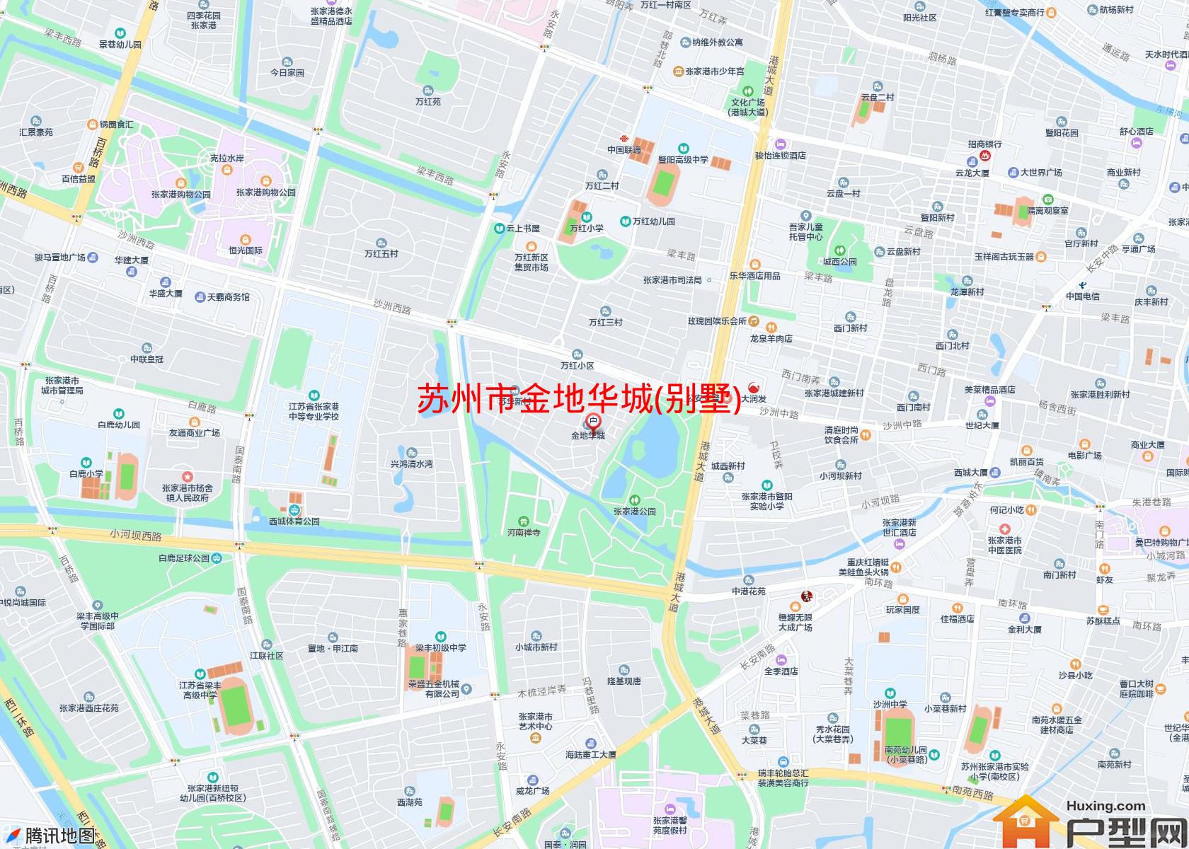 金地华城(别墅)小区 - 户型网