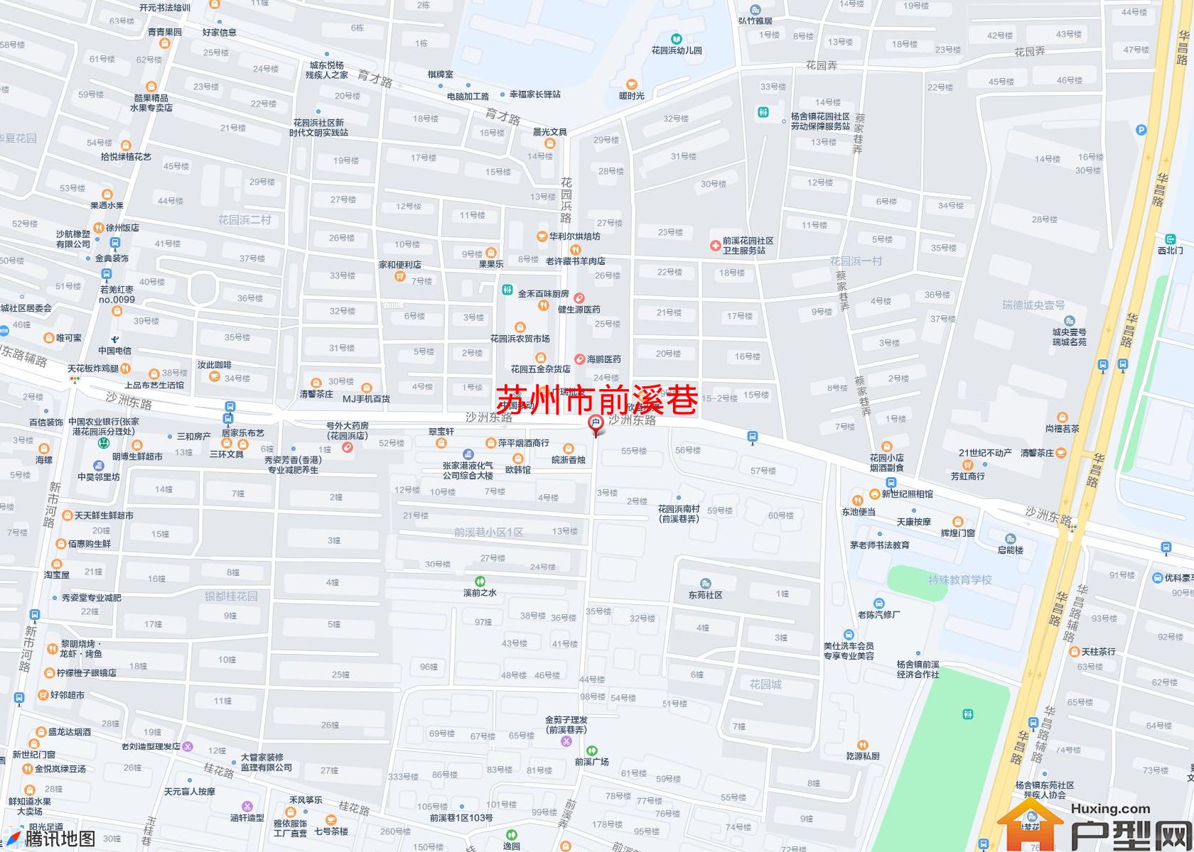 前溪巷小区 - 户型网