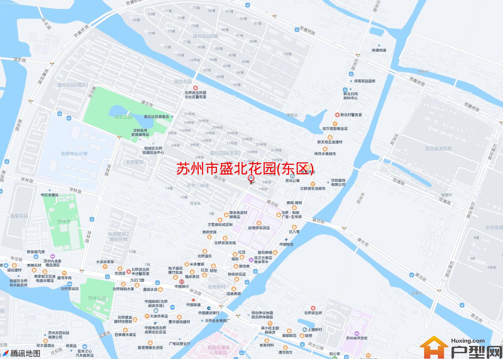 盛北花园(东区)小区 - 户型网