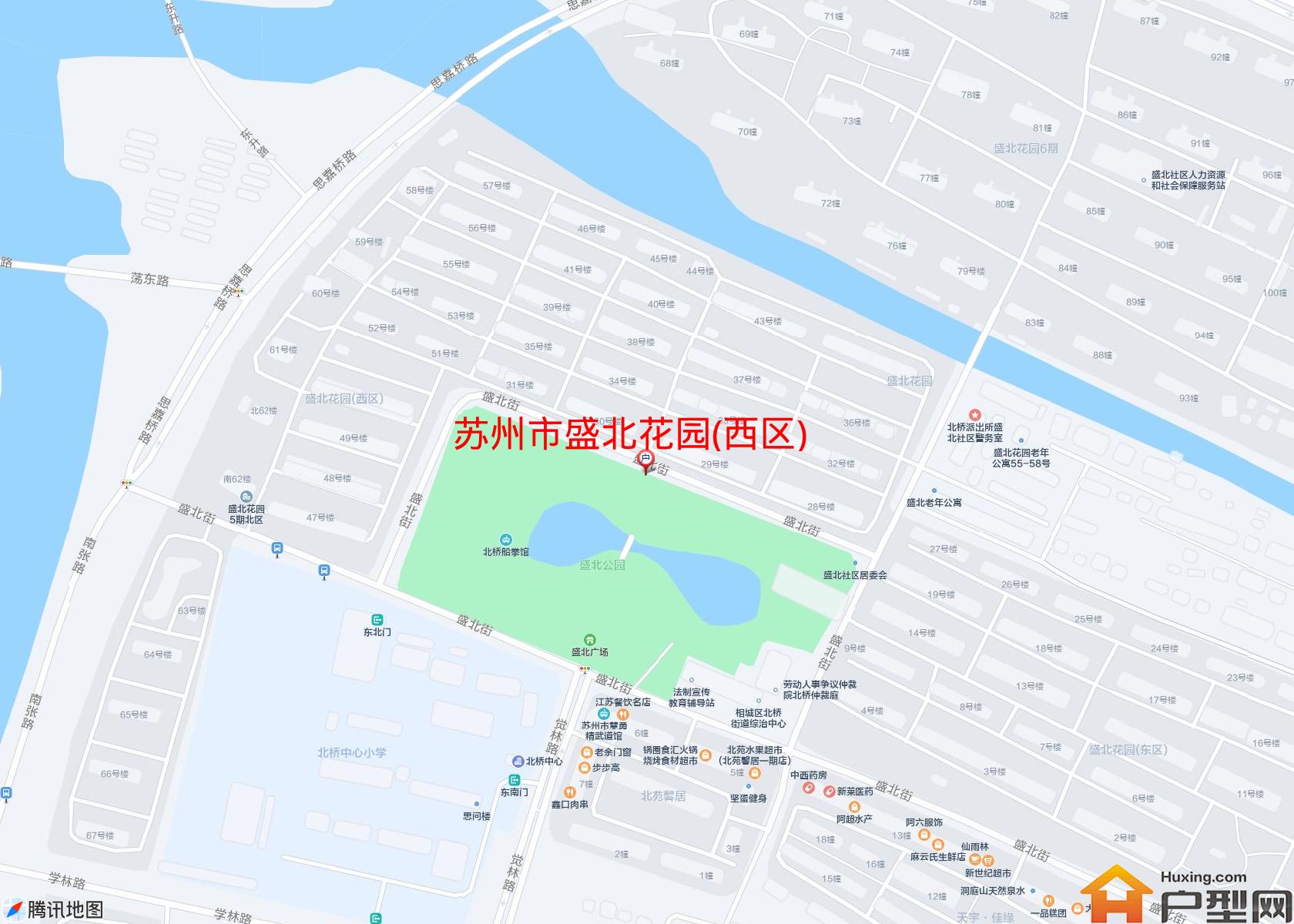 盛北花园(西区)小区 - 户型网