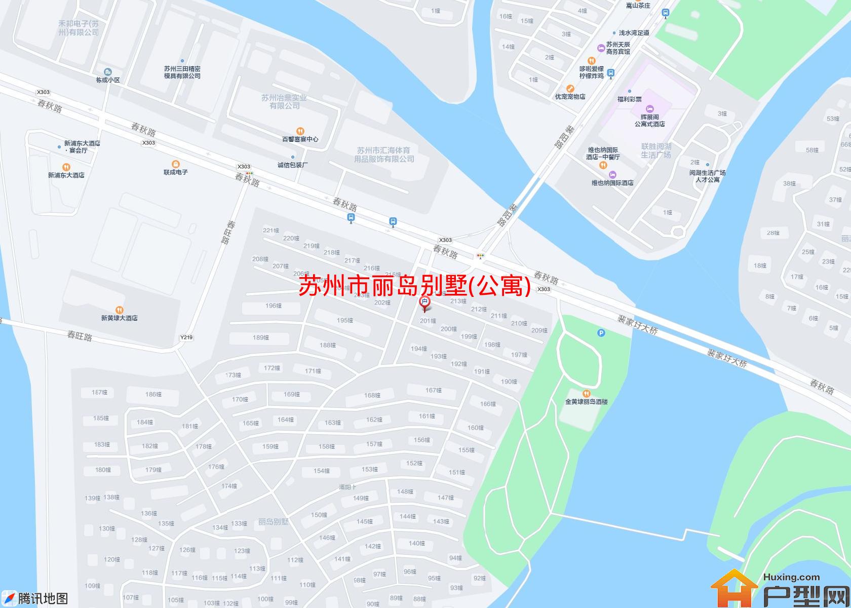 丽岛别墅(公寓)小区 - 户型网