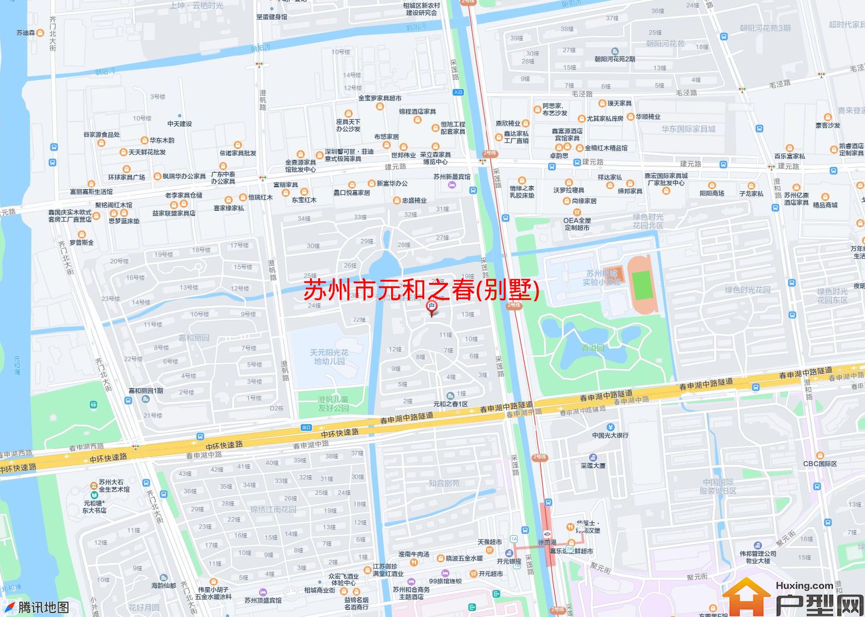 元和之春(别墅)小区 - 户型网