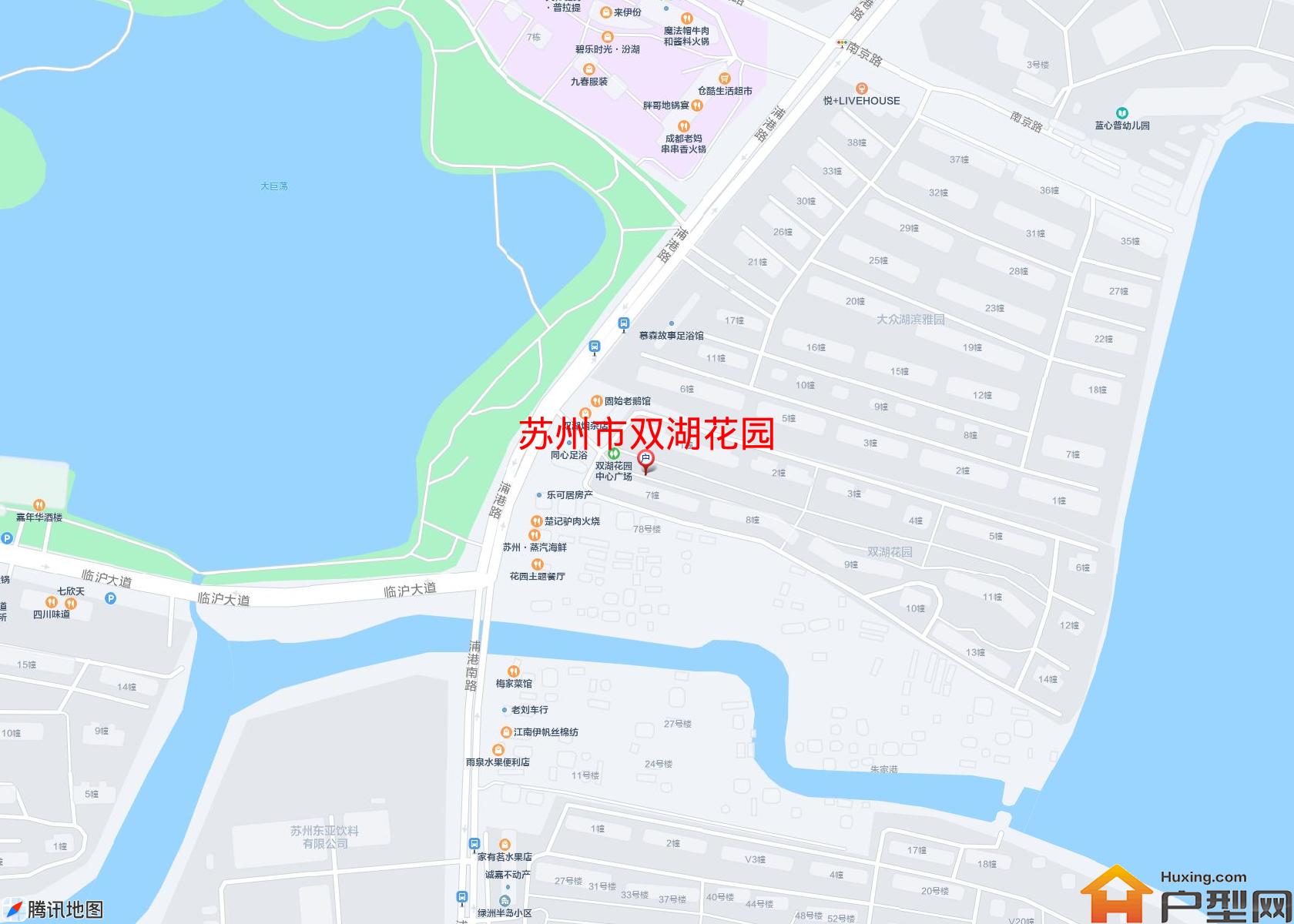 双湖花园小区 - 户型网
