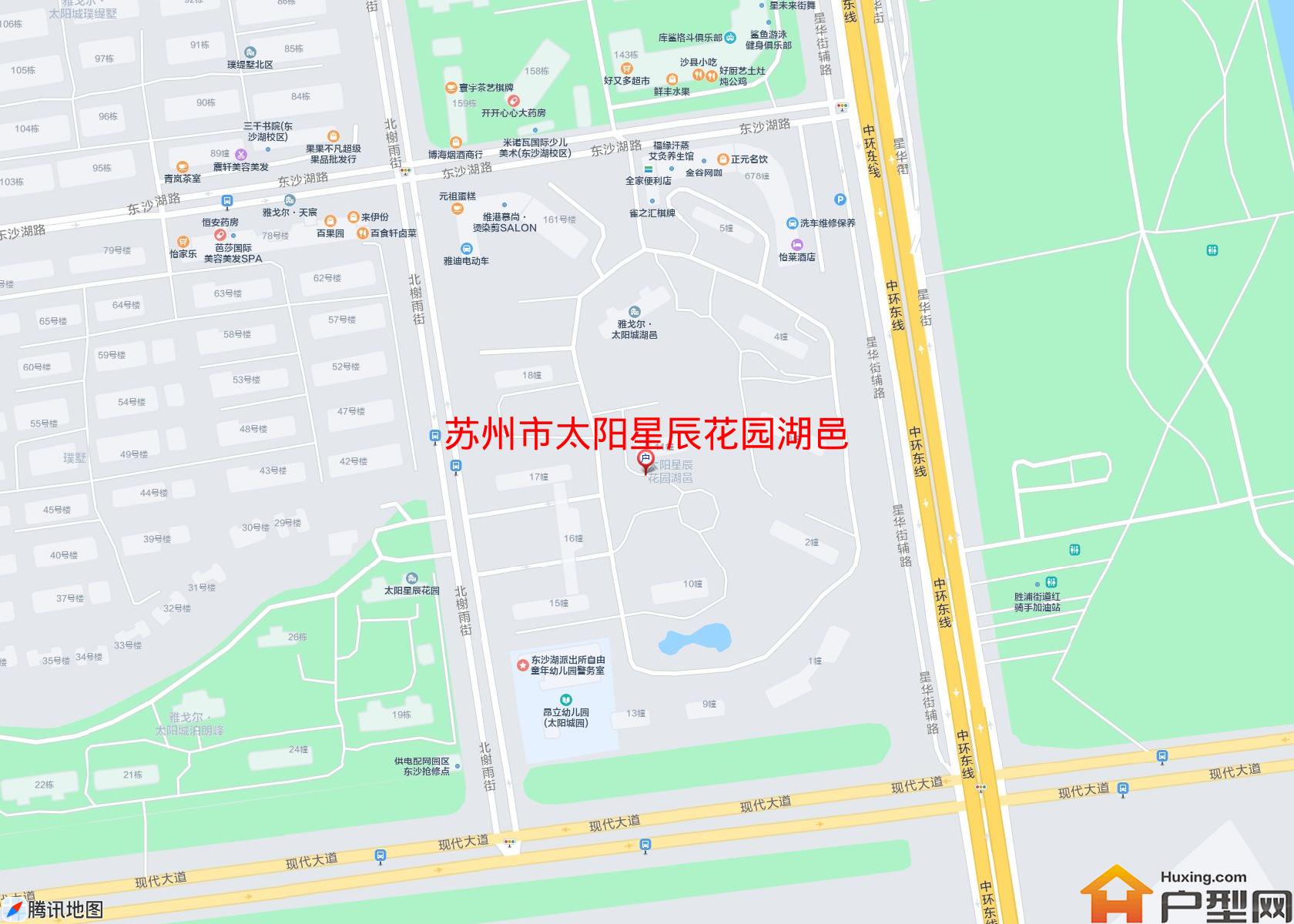 太阳星辰花园湖邑小区 - 户型网