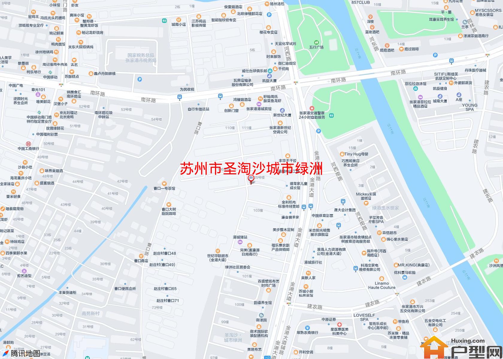 圣淘沙城市绿洲小区 - 户型网