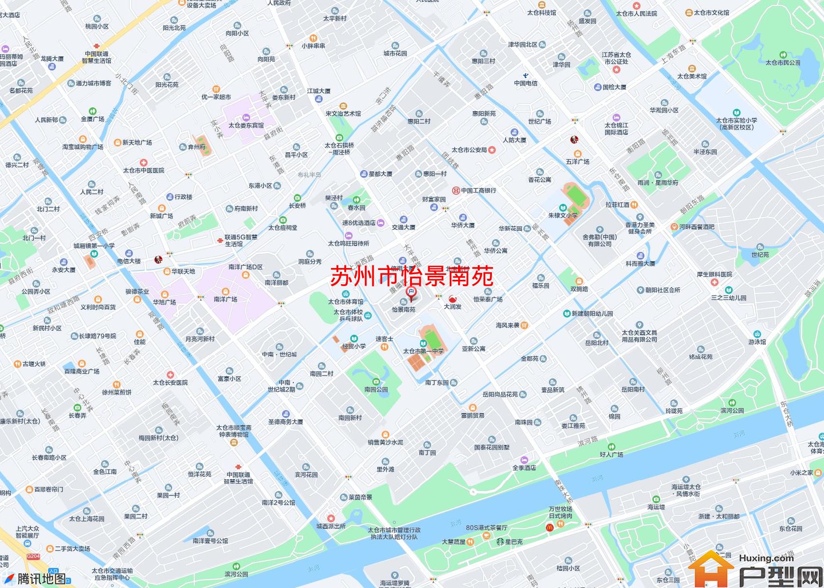 怡景南苑小区 - 户型网