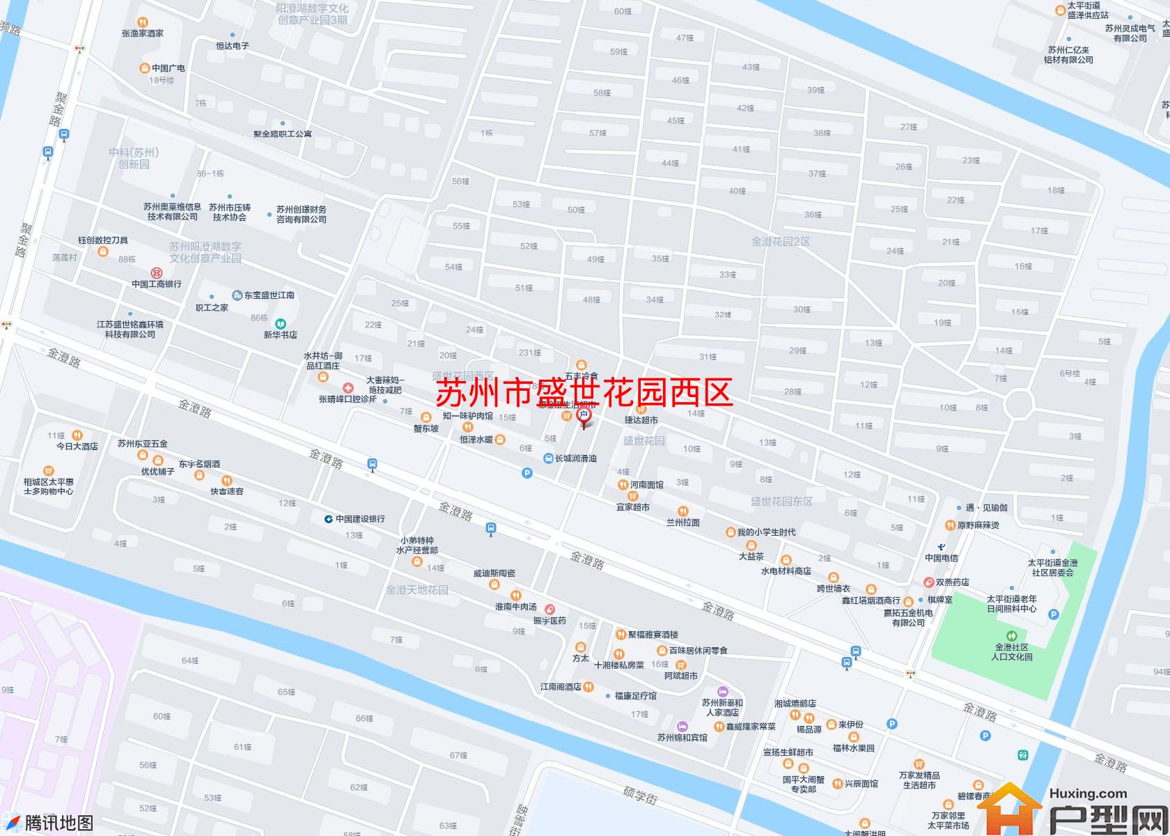 盛世花园西区小区 - 户型网