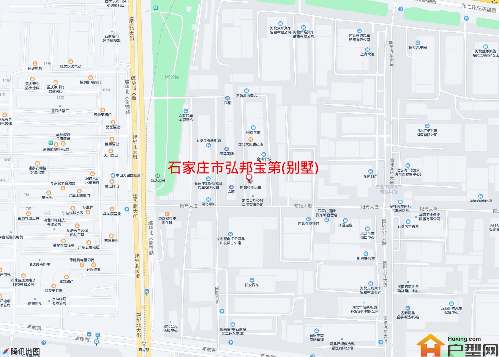 弘邦宝第(别墅)小区 - 户型网
