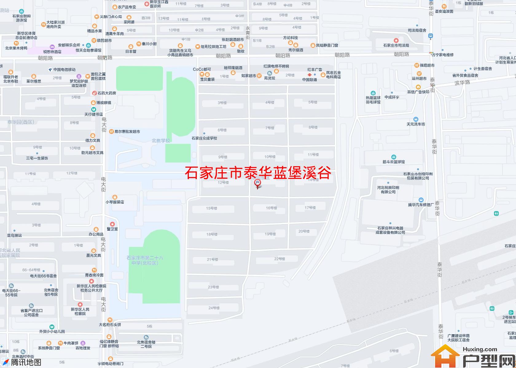 泰华蓝堡溪谷小区 - 户型网